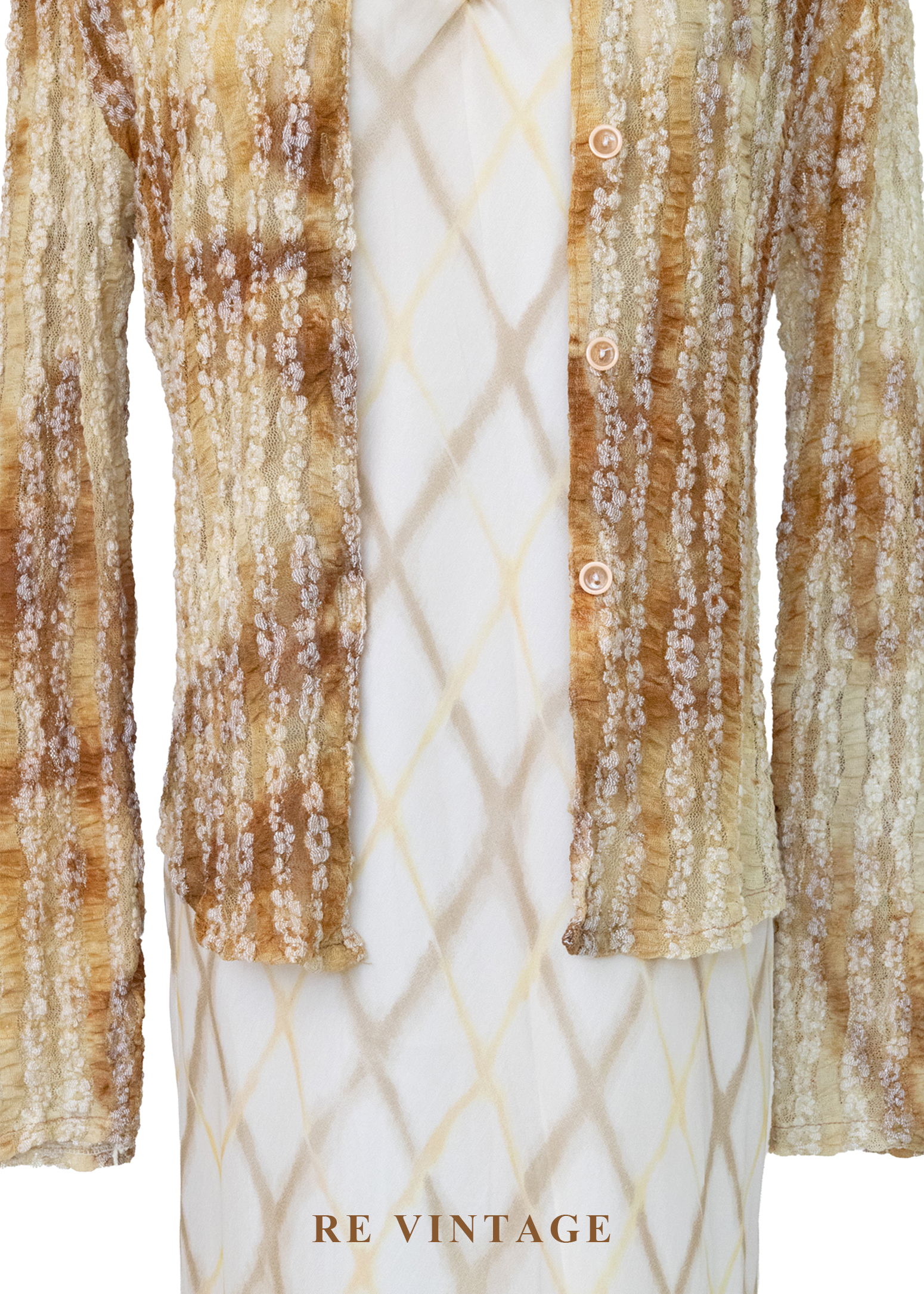 蜂蜜褶光小花上衣4