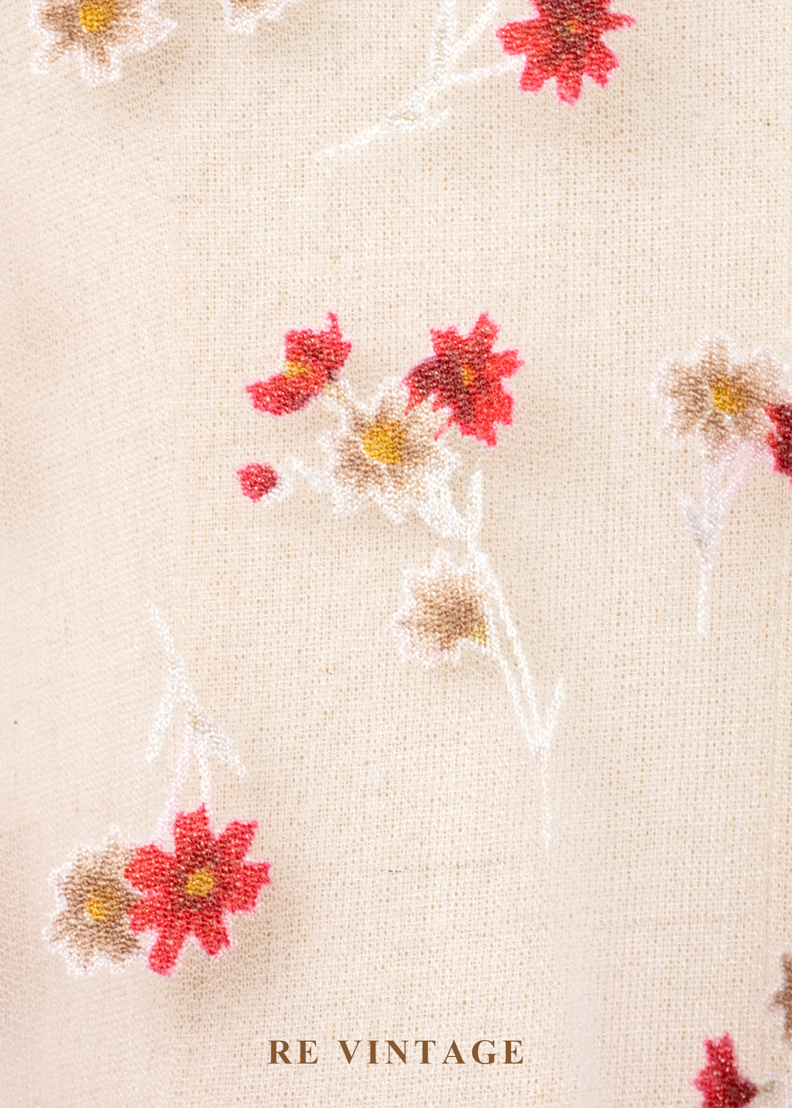 草莓汽水花香味網紗上衣8