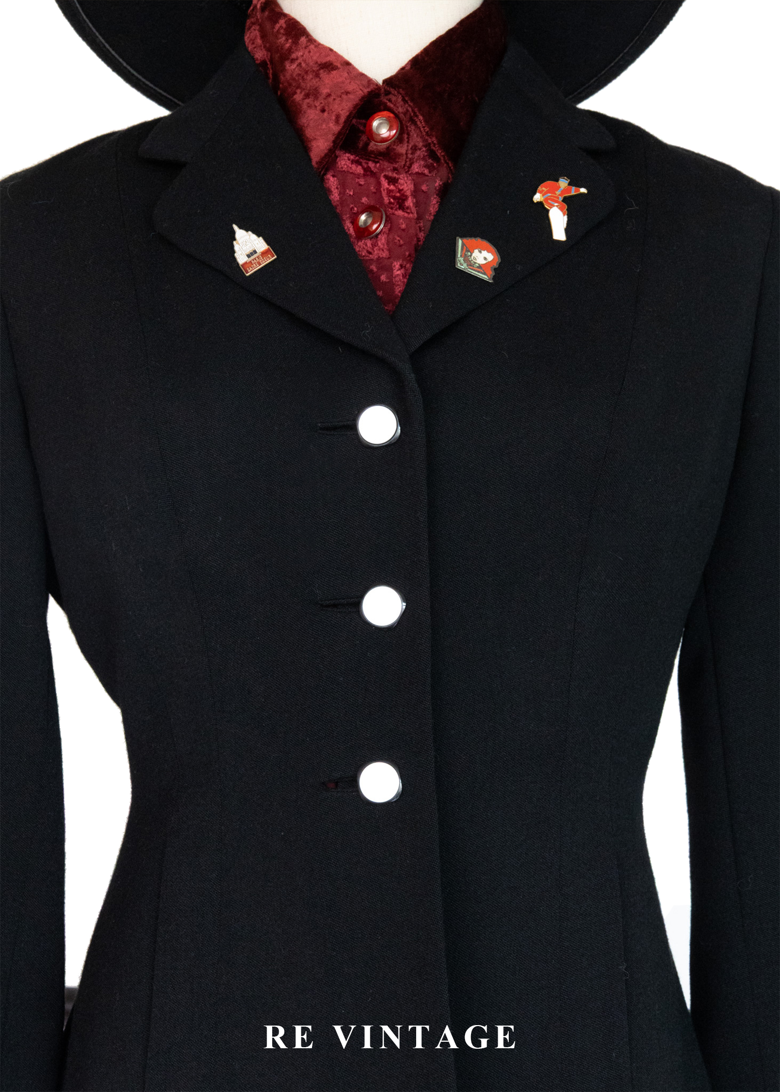 『歐洲寶物』英倫氣質少女收腰西裝外套10