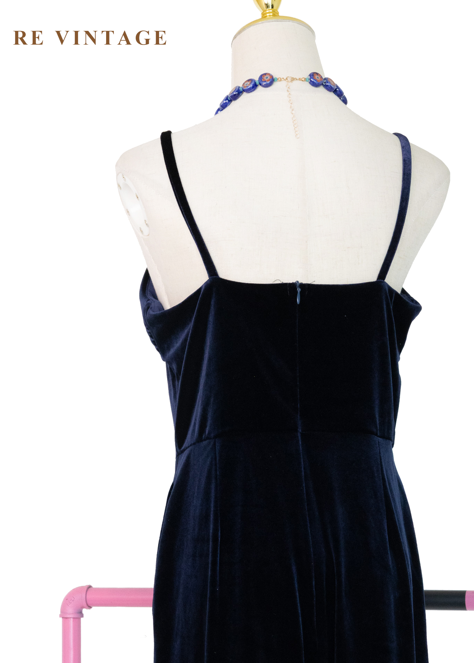 深藍海裡的美人魚細肩帶連身褲12