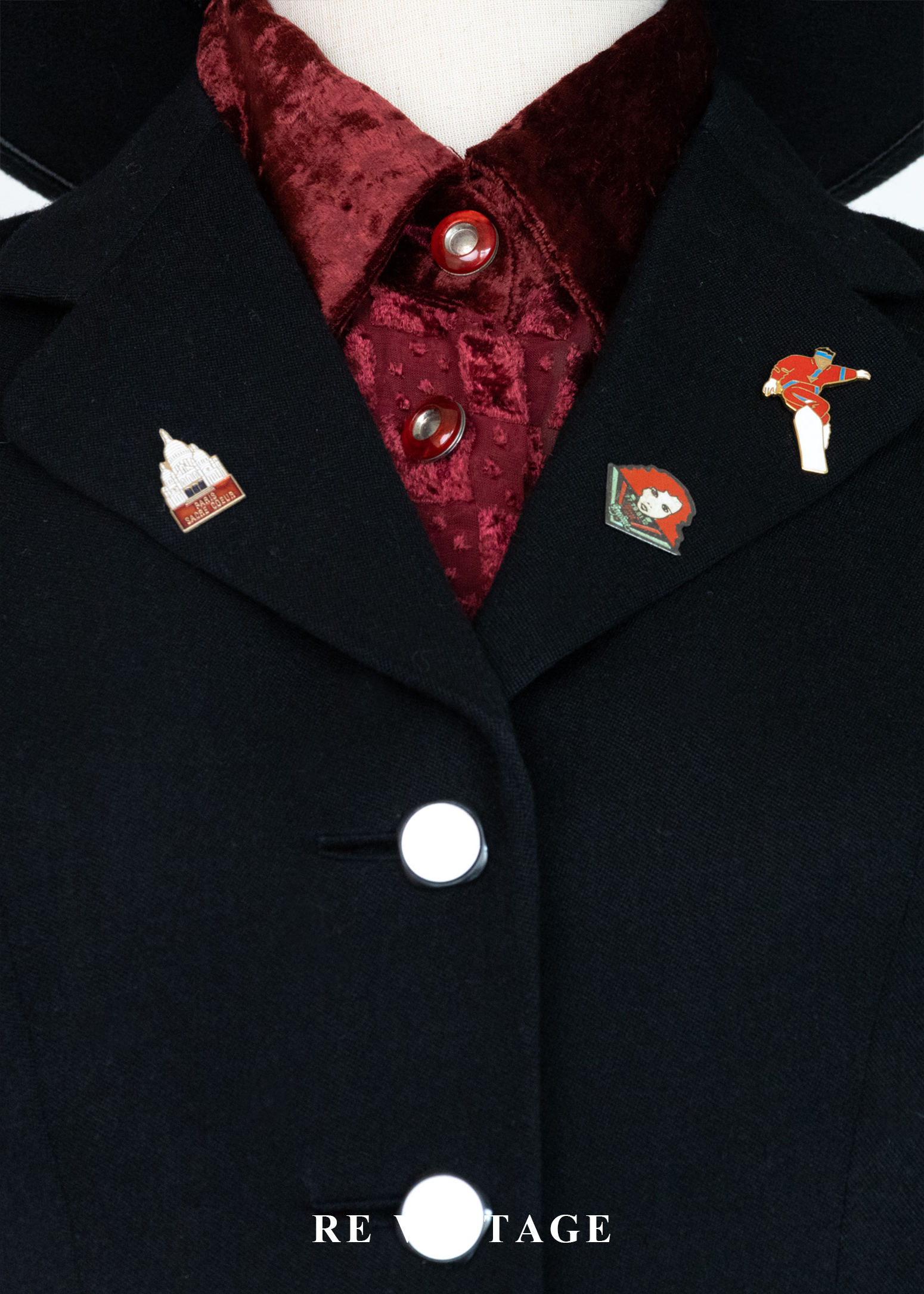 『歐洲寶物』英倫氣質少女收腰西裝外套3