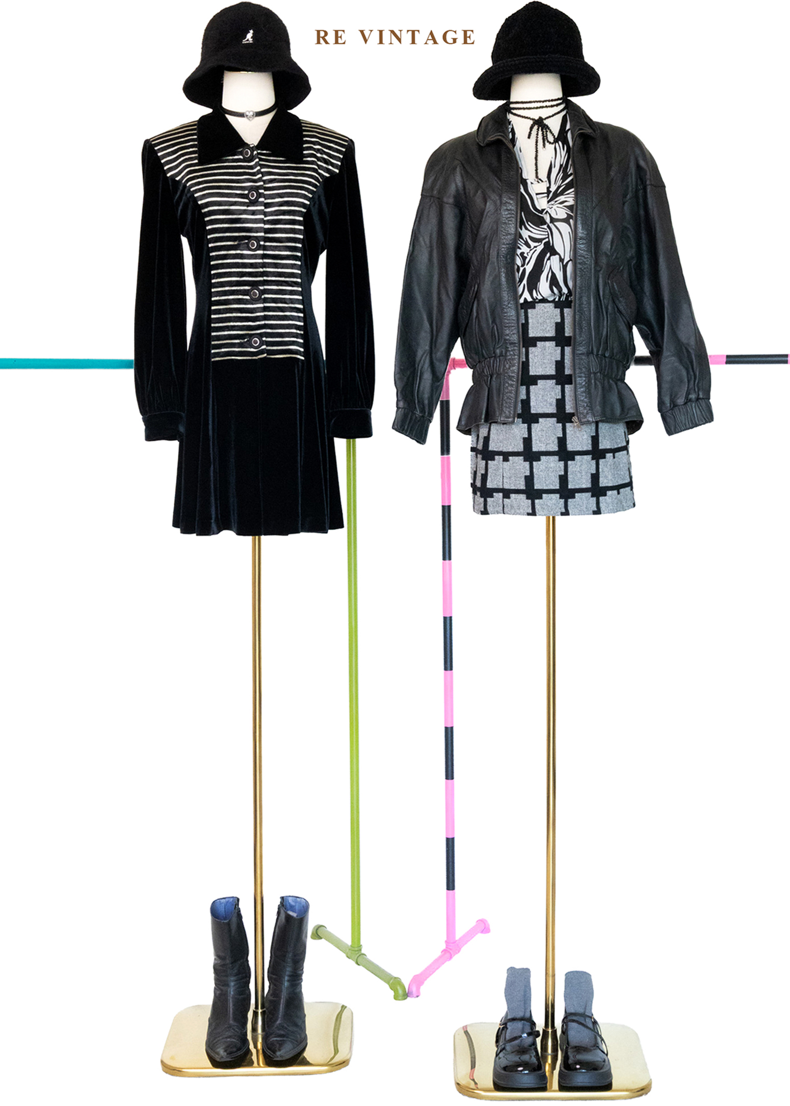 必備單品 - 率性廓形束腰皮外套2