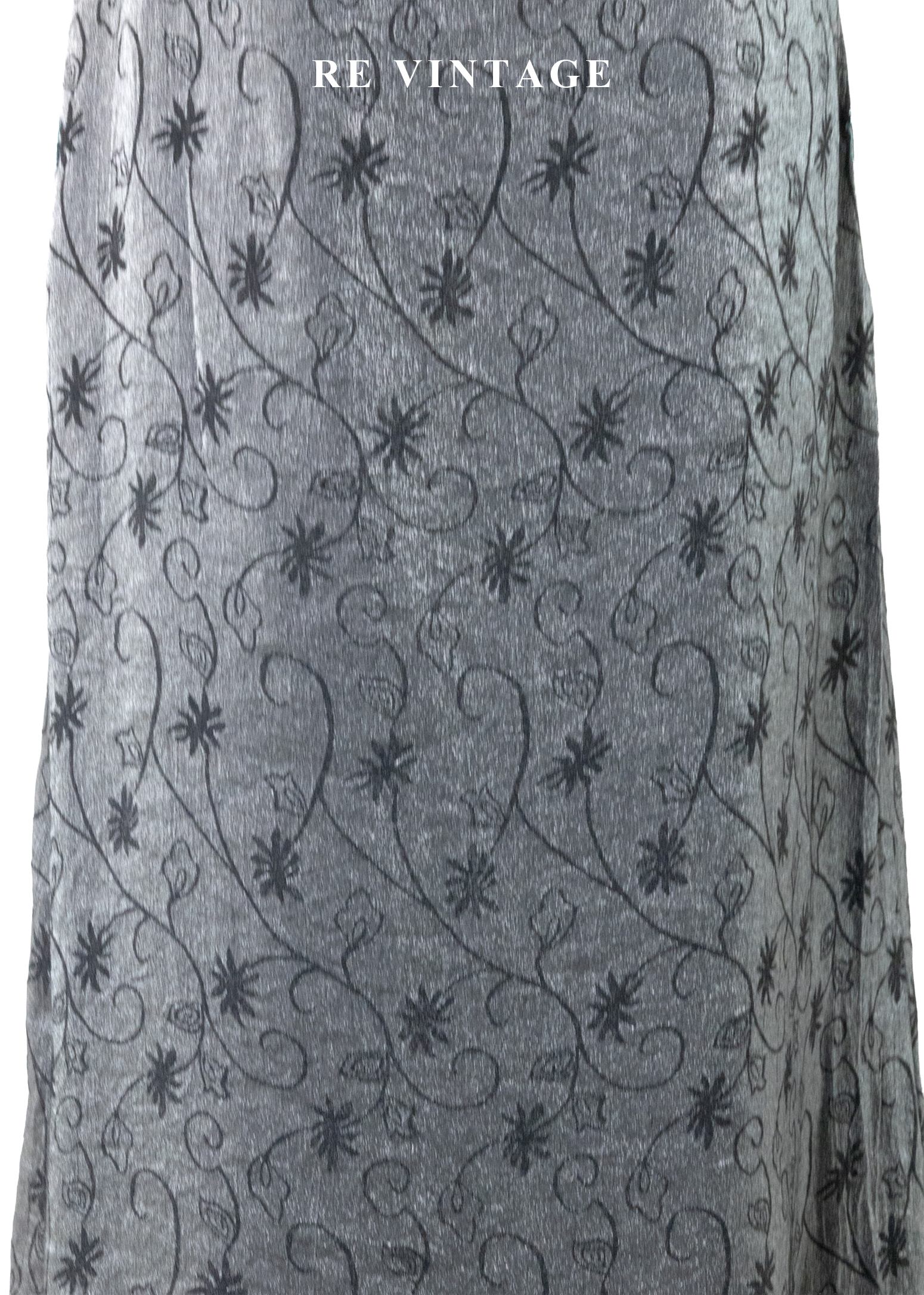 銀河裡的雛菊 - 銀線花卉連身長裙6