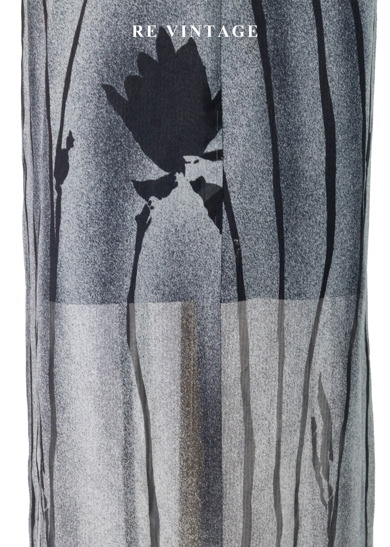 墨色流轉空靈氣質長裙(28")10