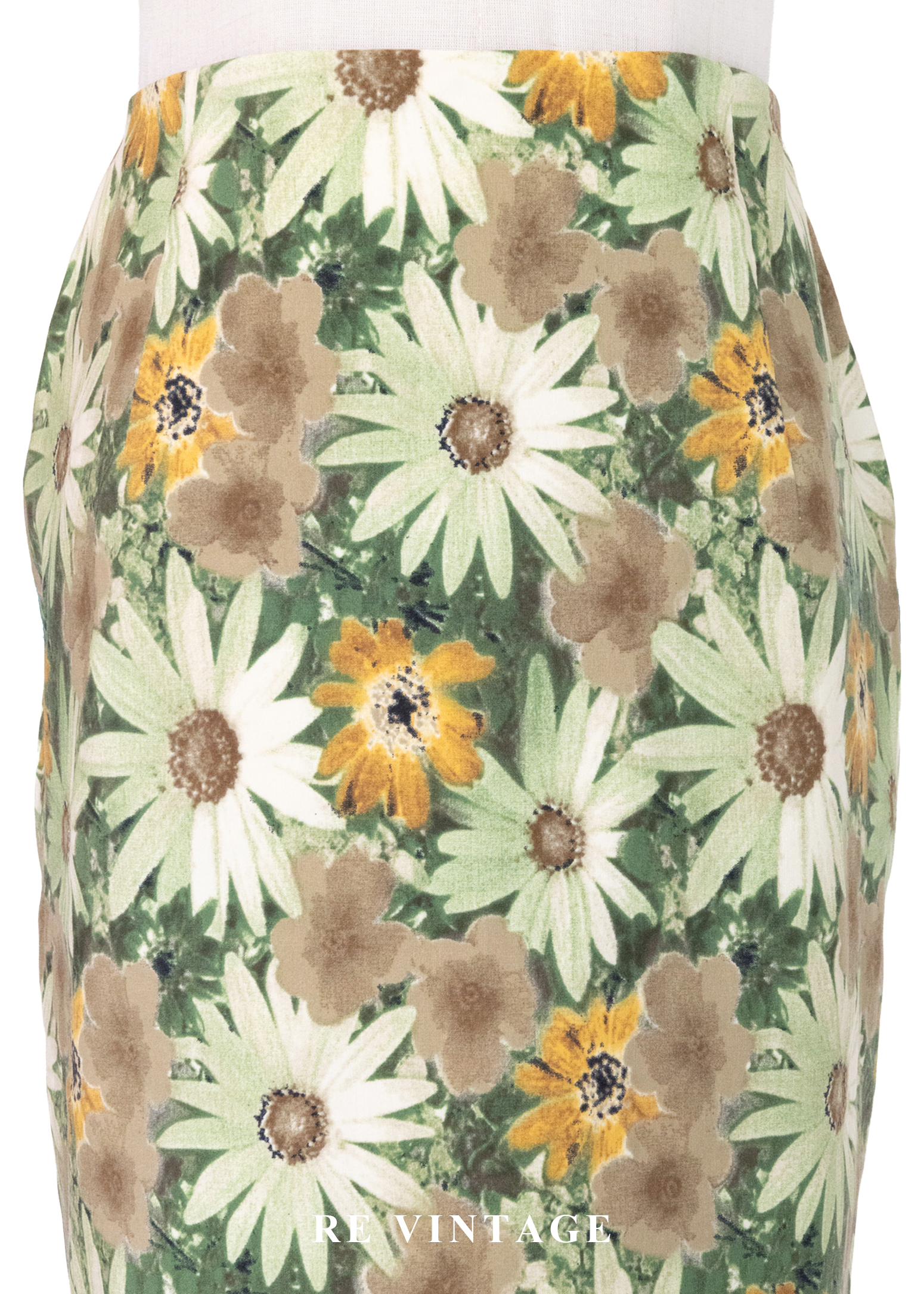 向陽而生雛菊油畫美裙(27")3