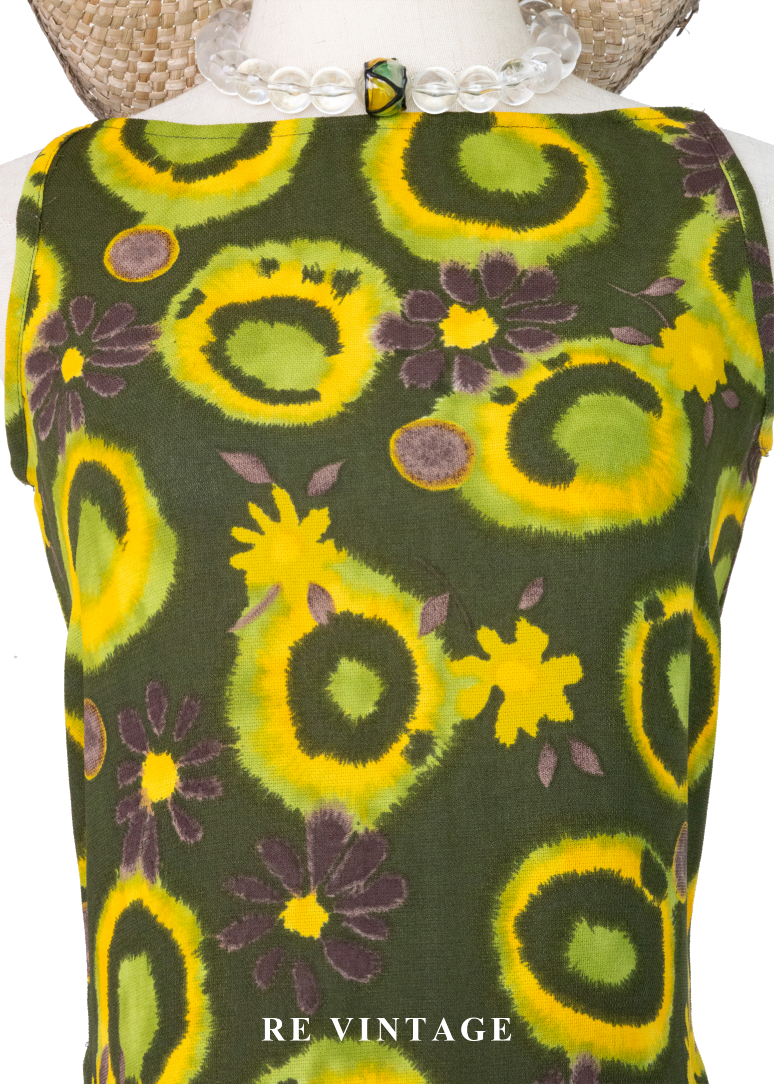 嬉皮花朵自由奔放長版背心3