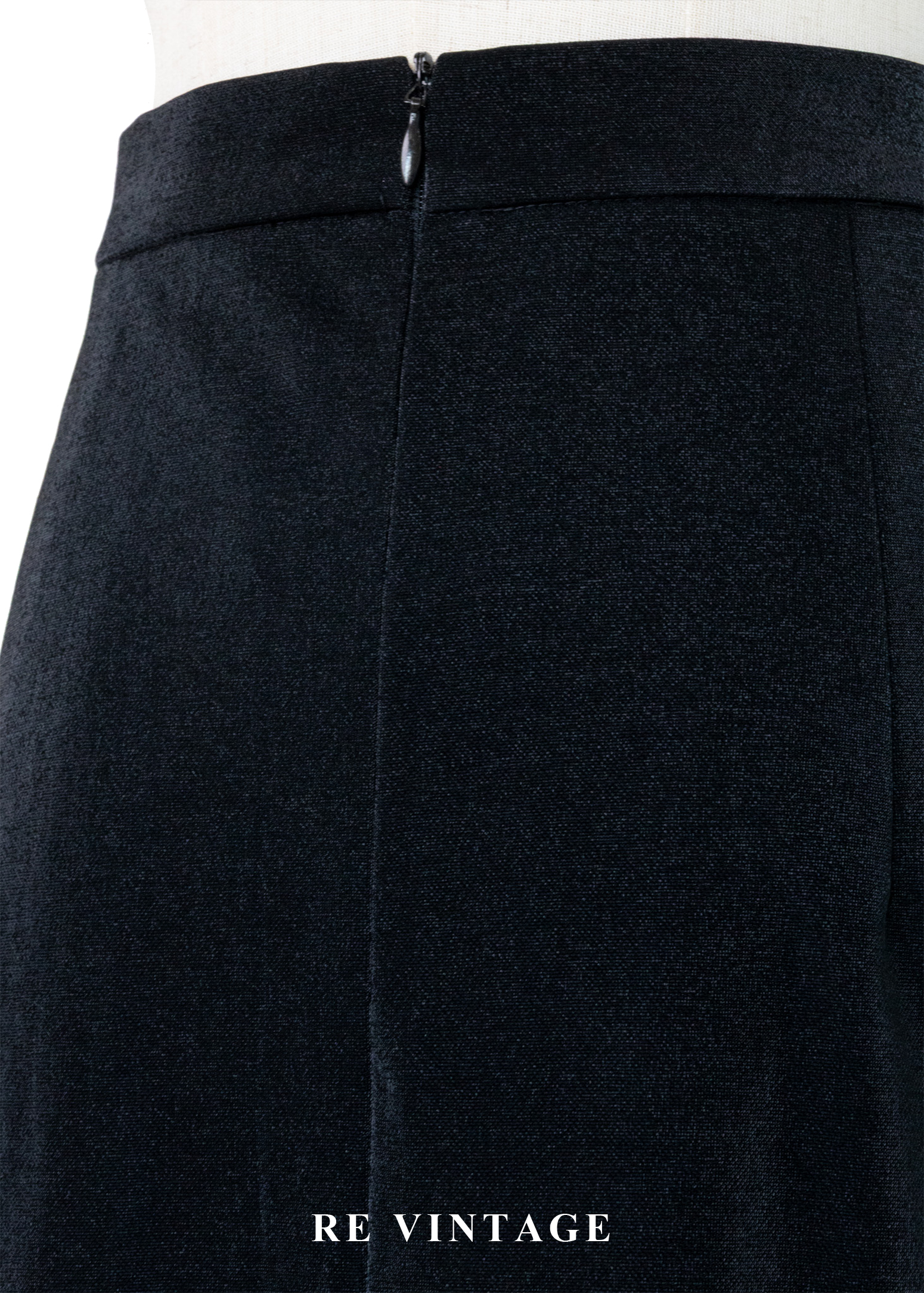 深邃層次流動弧形高腰長裙(24")11