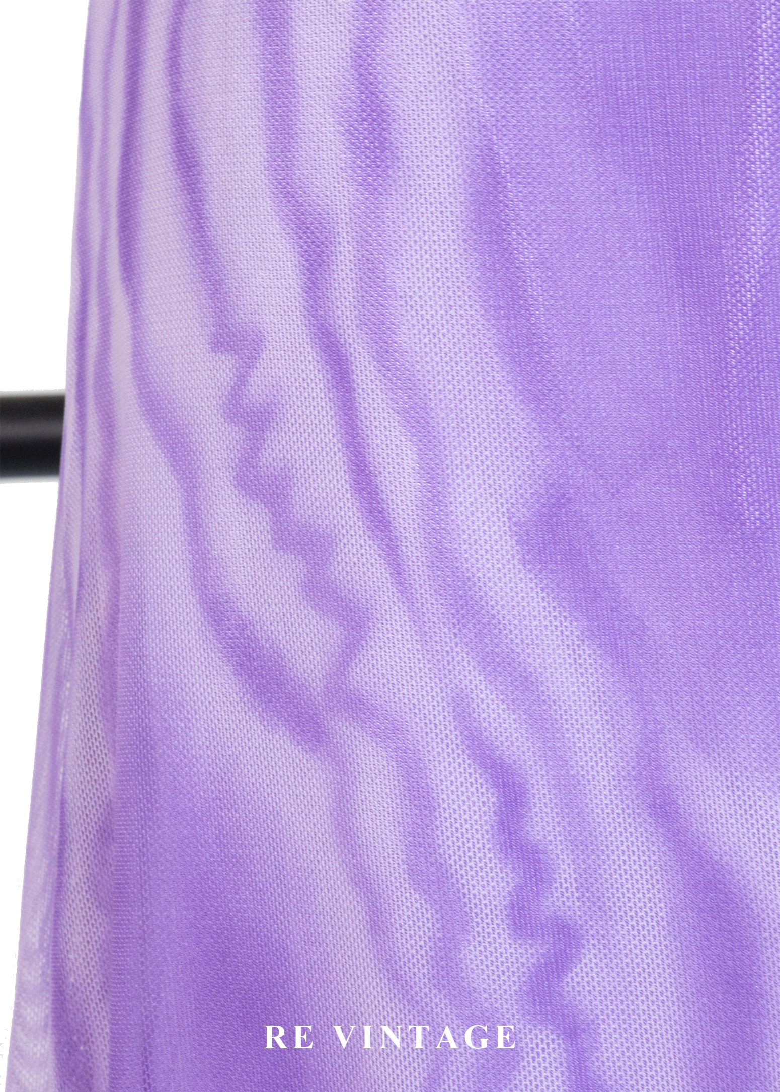 紫霧波紋光影層次網紗洋裝9