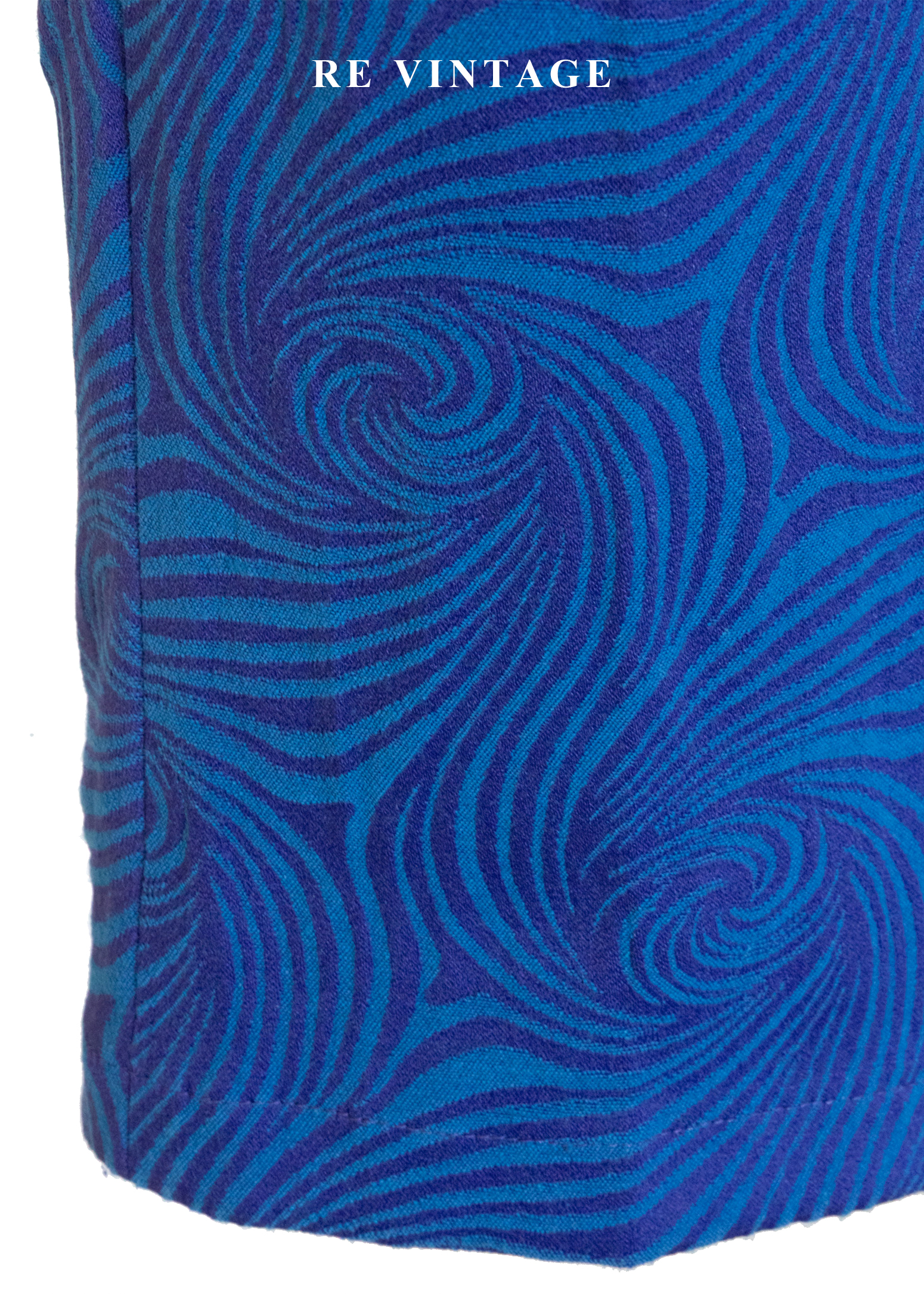 Neon Blue Swirl 霓藍迴旋長褲(26")11