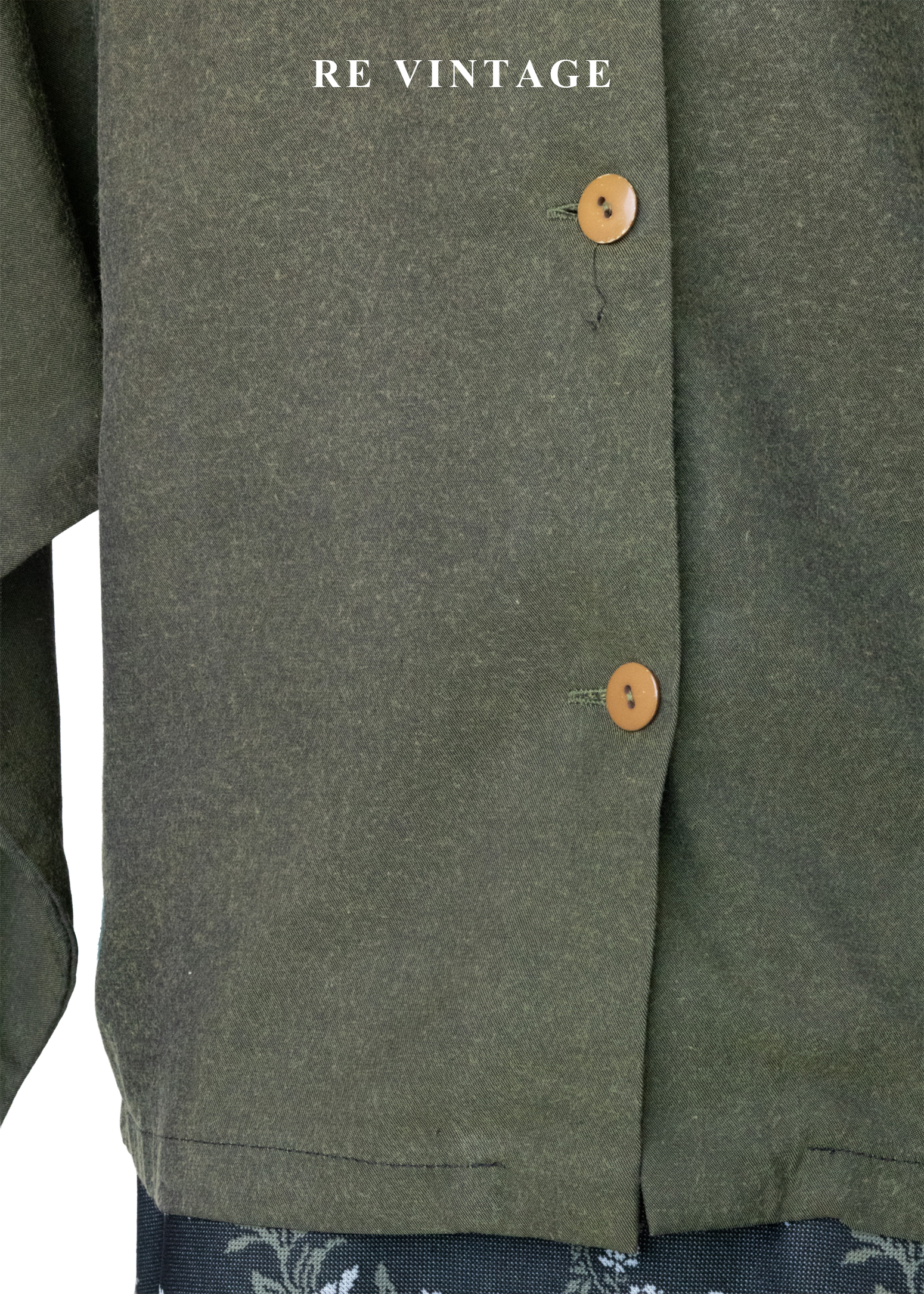 森林中的密談 - 藝術拼接衫落肩上衣12