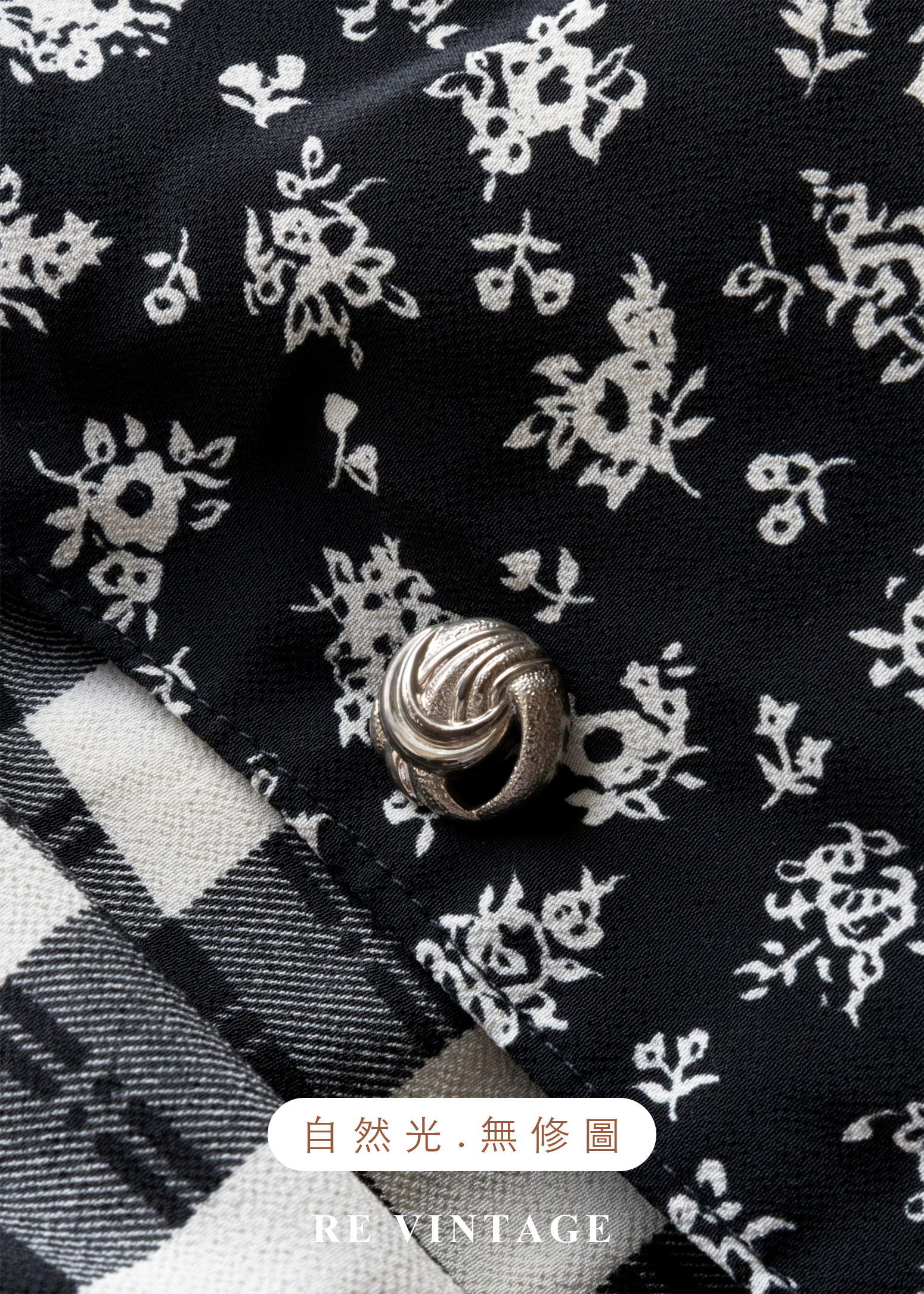 黑白故事拼圖 Patchwork 連身褲19