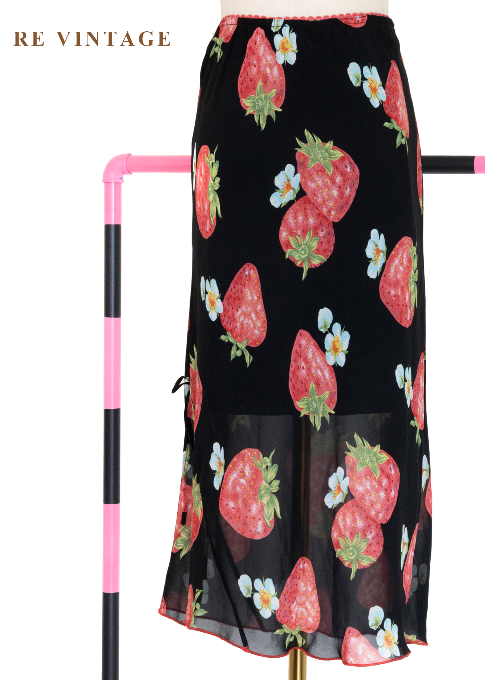 甜味梅果雪紡美裙(22-30")8