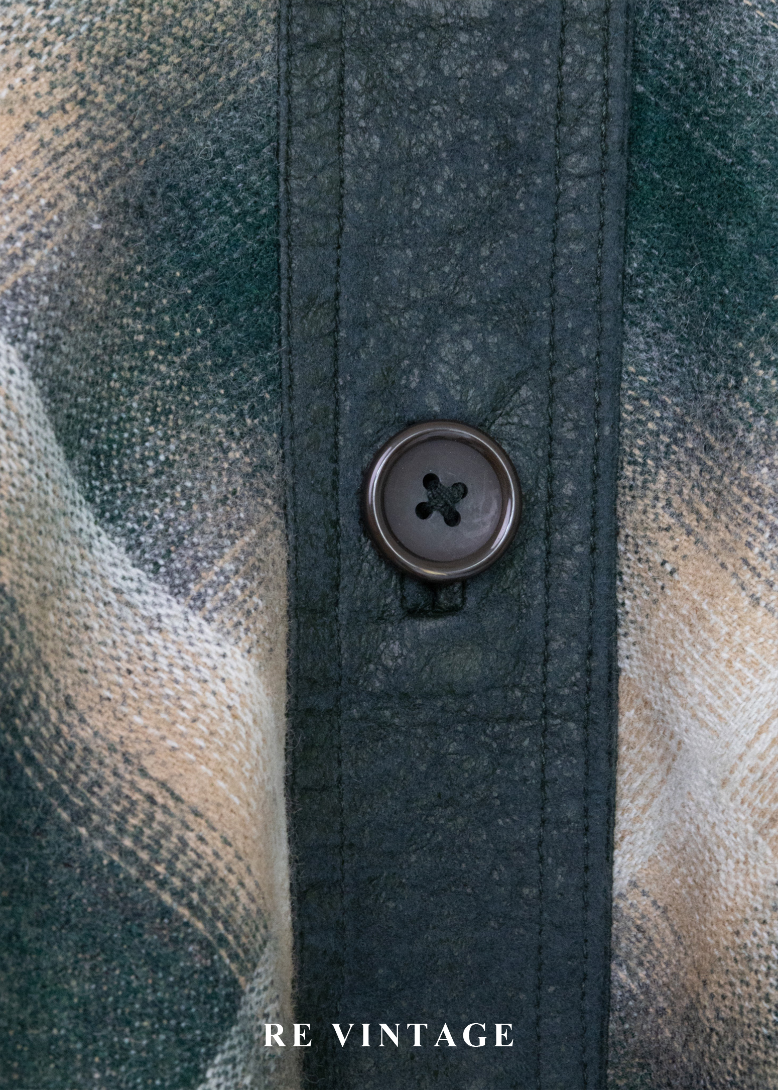 Echo in the Pines 霧裡森林格紋長洋裝8