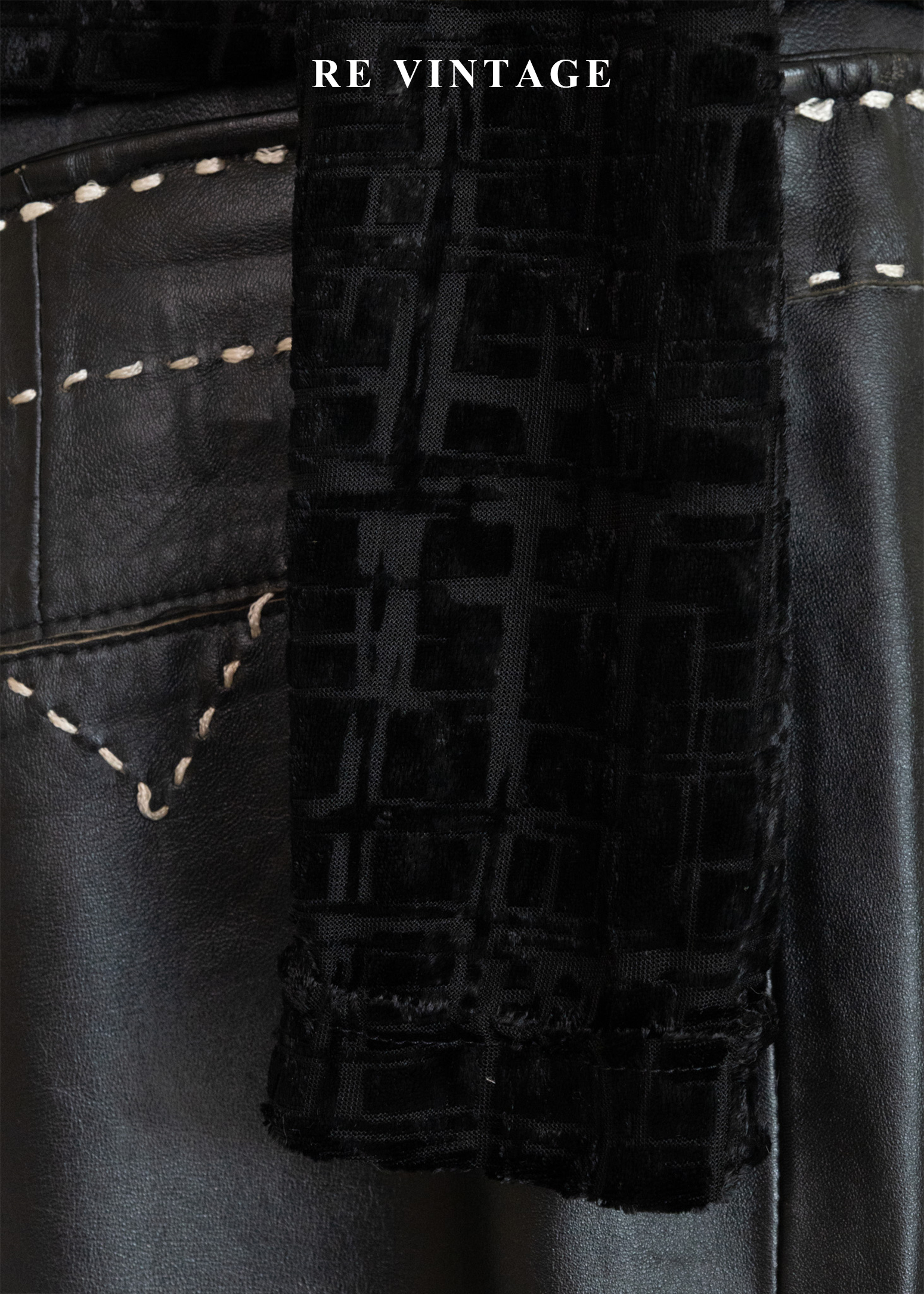 數位殘影燒絨上衣9