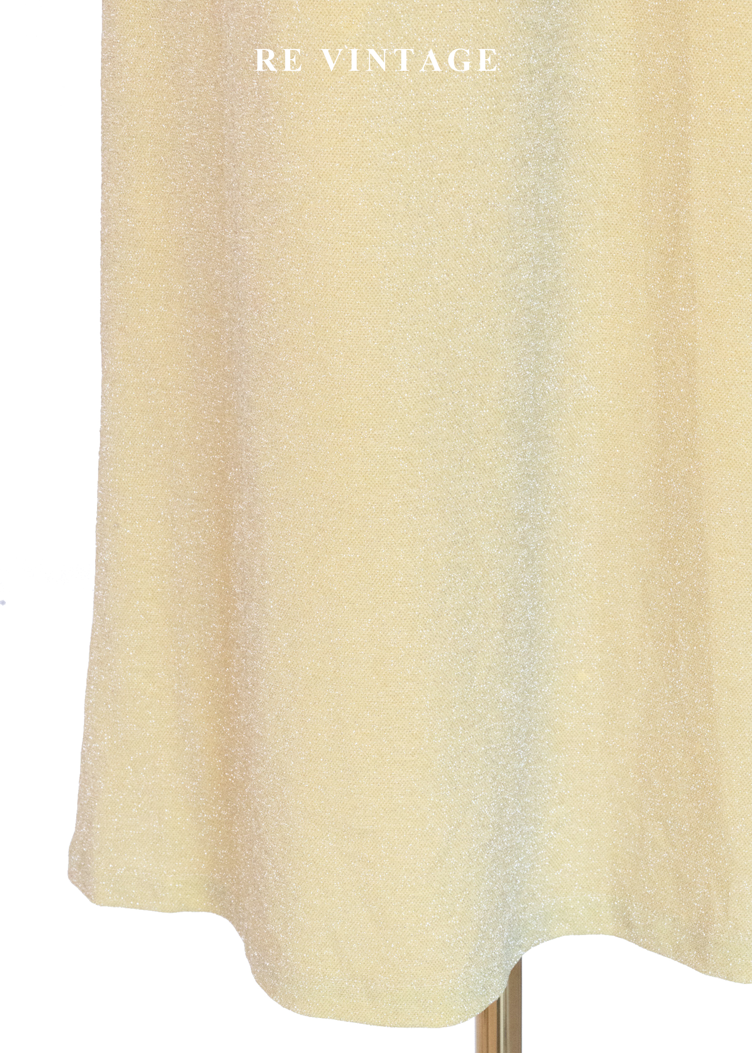 質感單品 - 淡黃的慢半拍時刻閃亮洋裝6