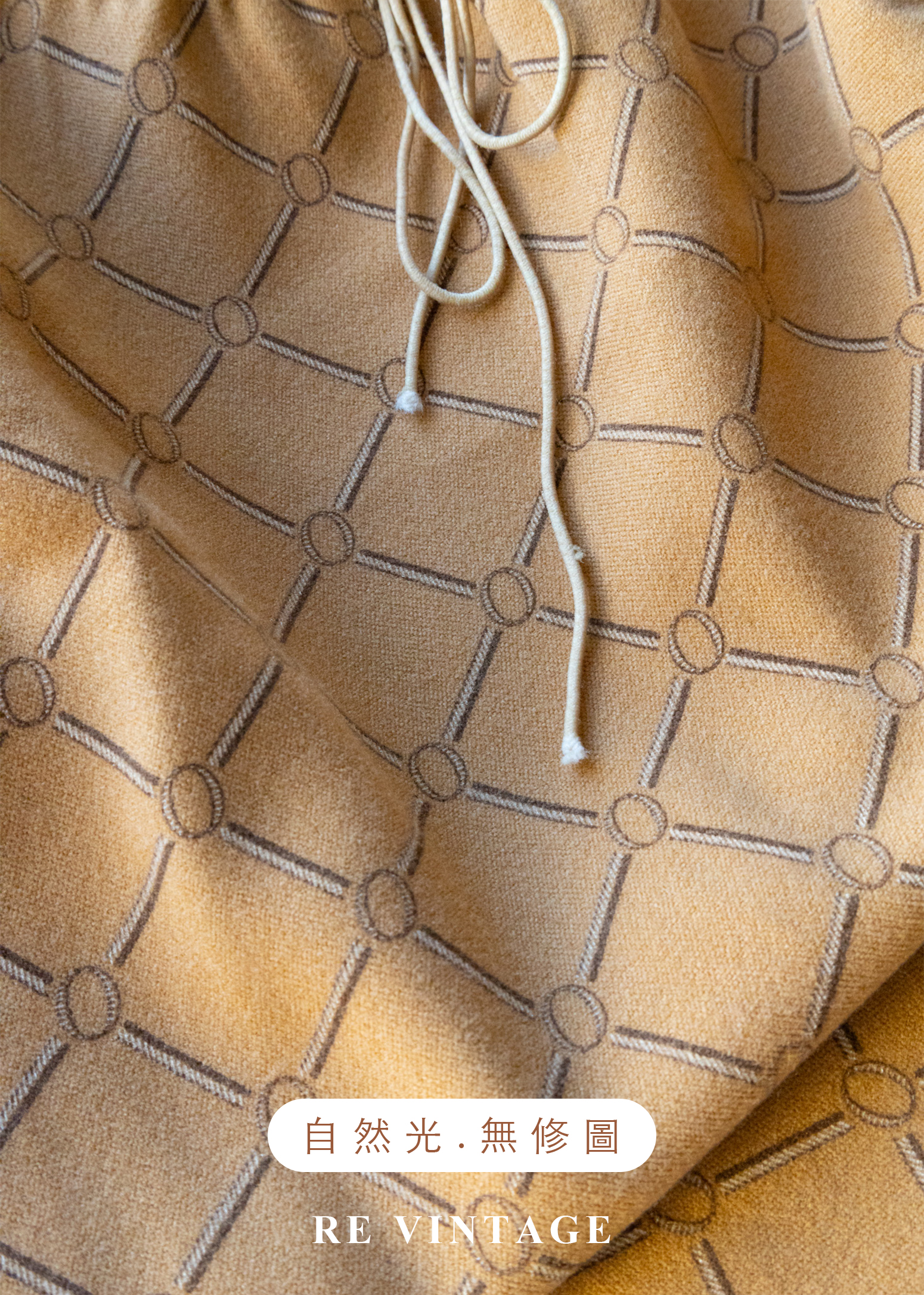 午後蜂蜜網格洋裝14