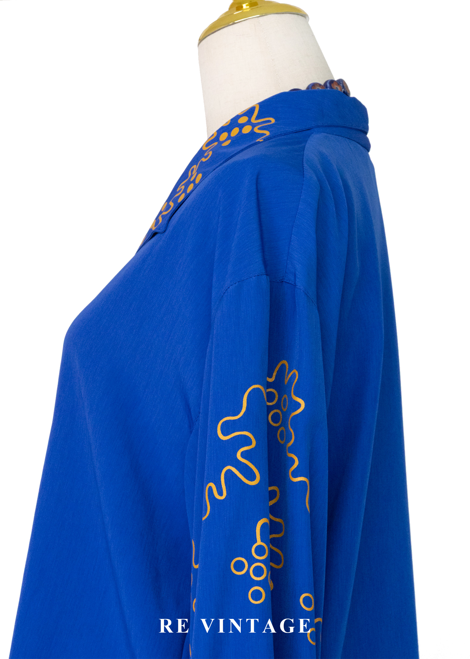 寶藍跳動火花襯衫7