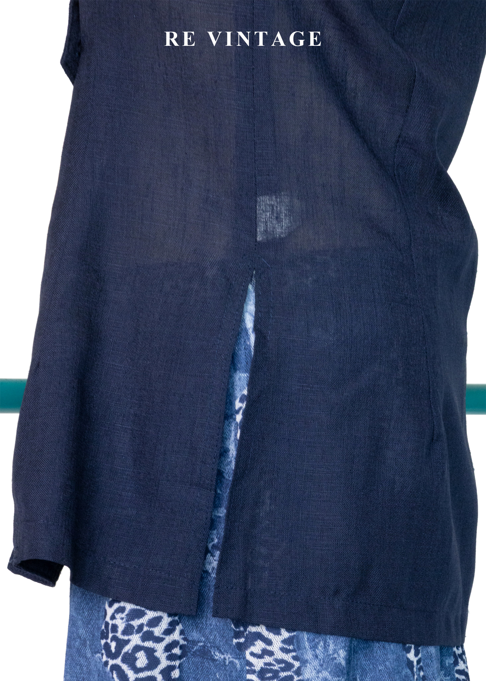 質感單品 - Navy Tailored Vest 金光雙排釦挖背背心8