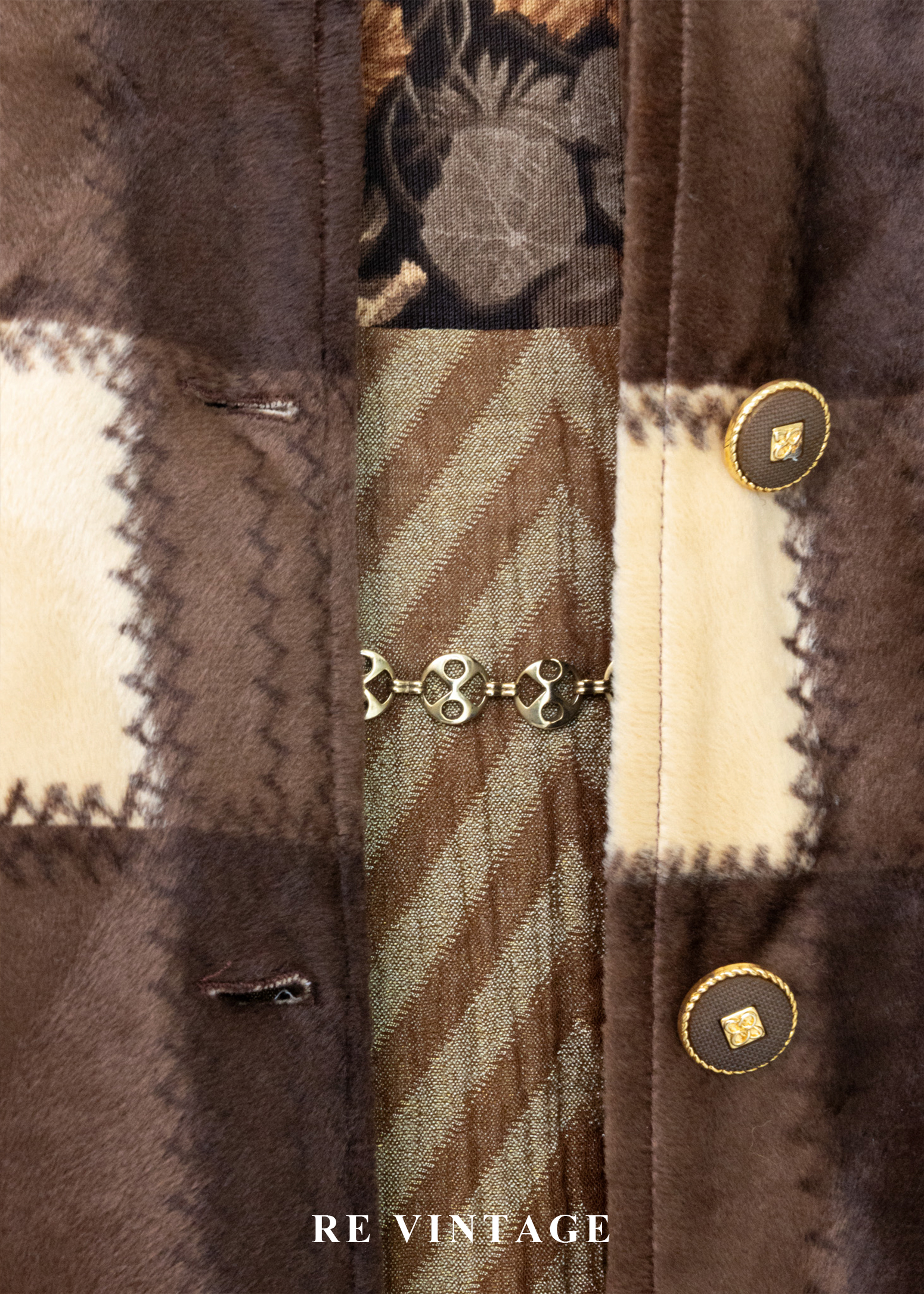 焦糖奶霜格紋絨布外套12