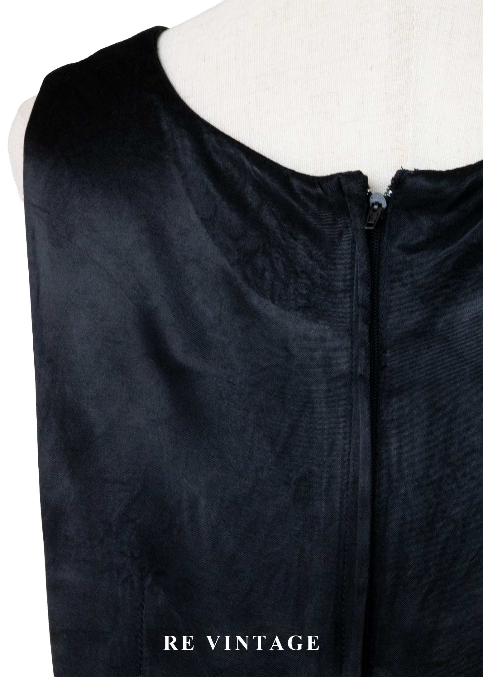 夜花藍調寬版洋裝13