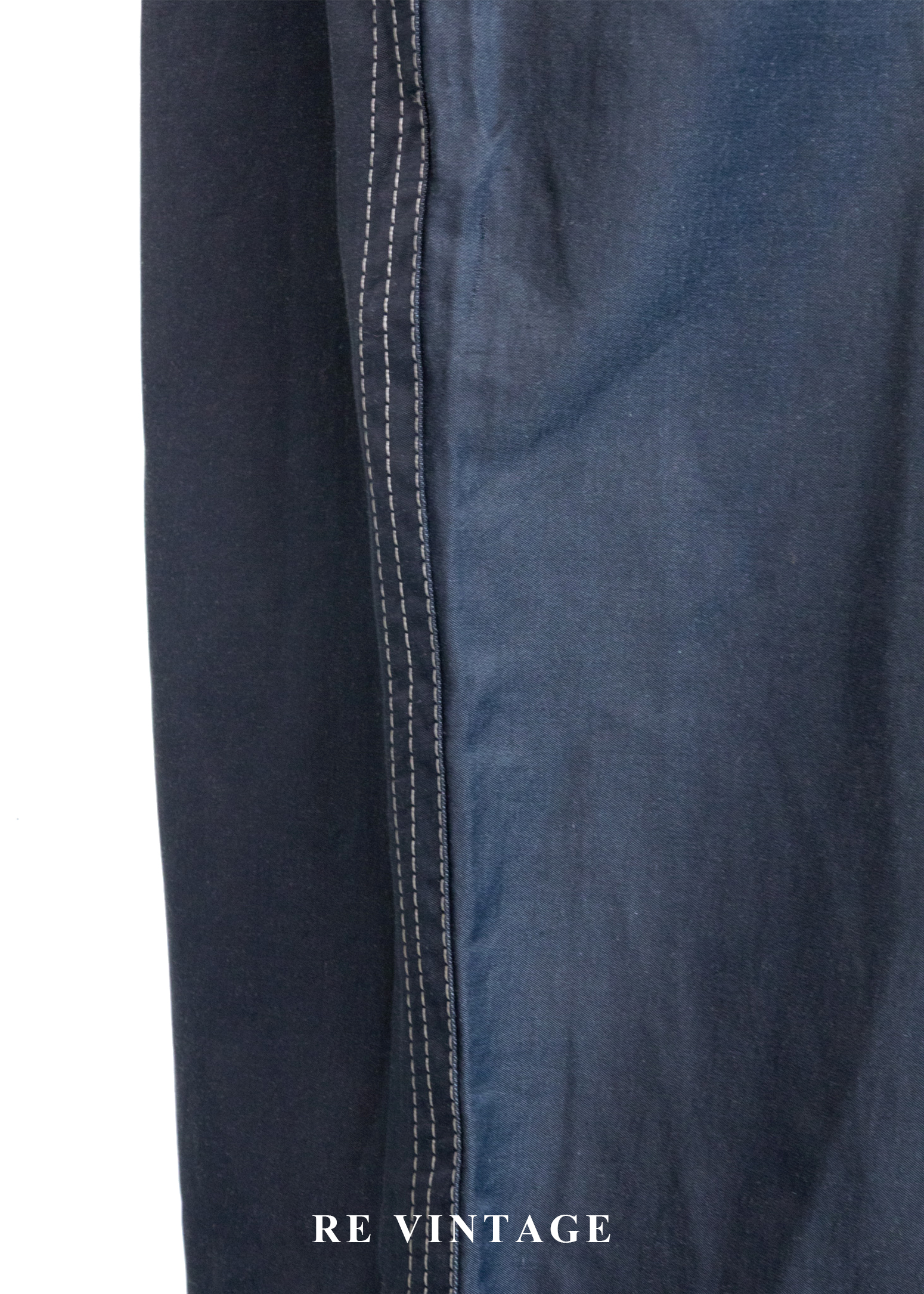 質感單品 - 光澤藍中腰喇叭褲8