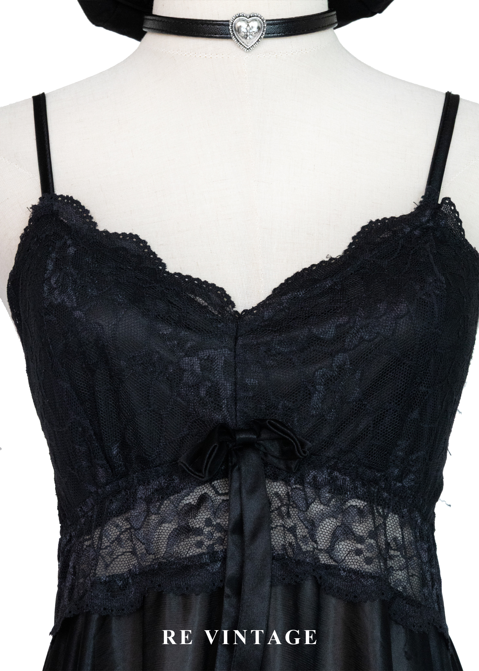 午夜蕾絲叛逆少女細肩帶內搭洋裝8