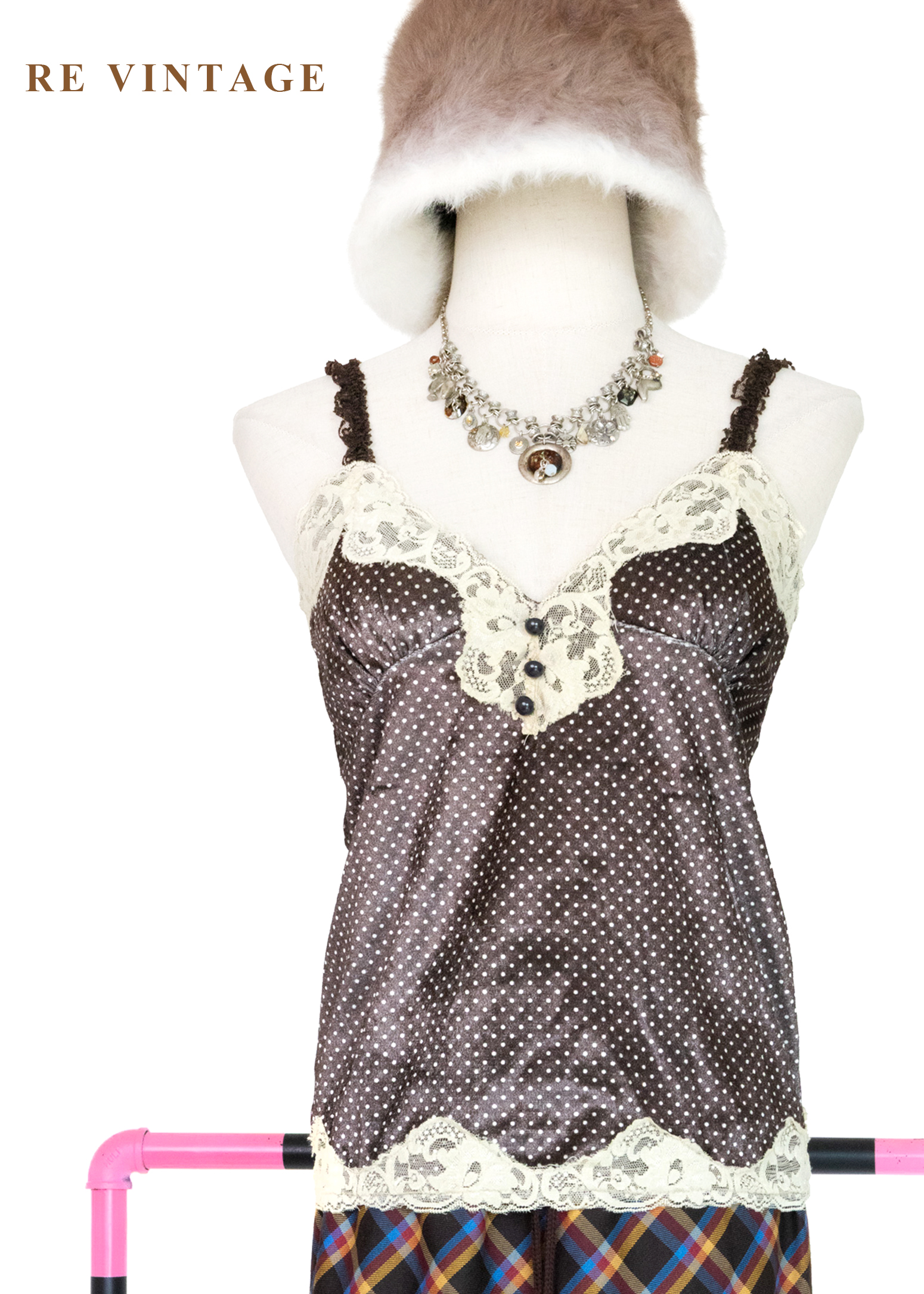 摩登俏麗波點 - 濃縮咖啡裡的氣泡背心1