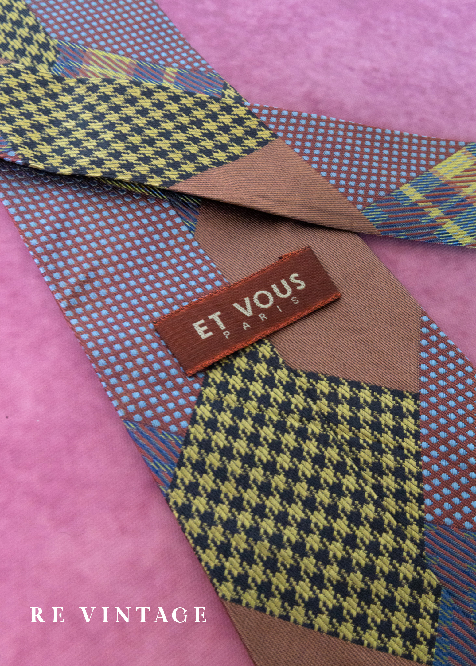 甜蜜色塊紳士玩心領帶2