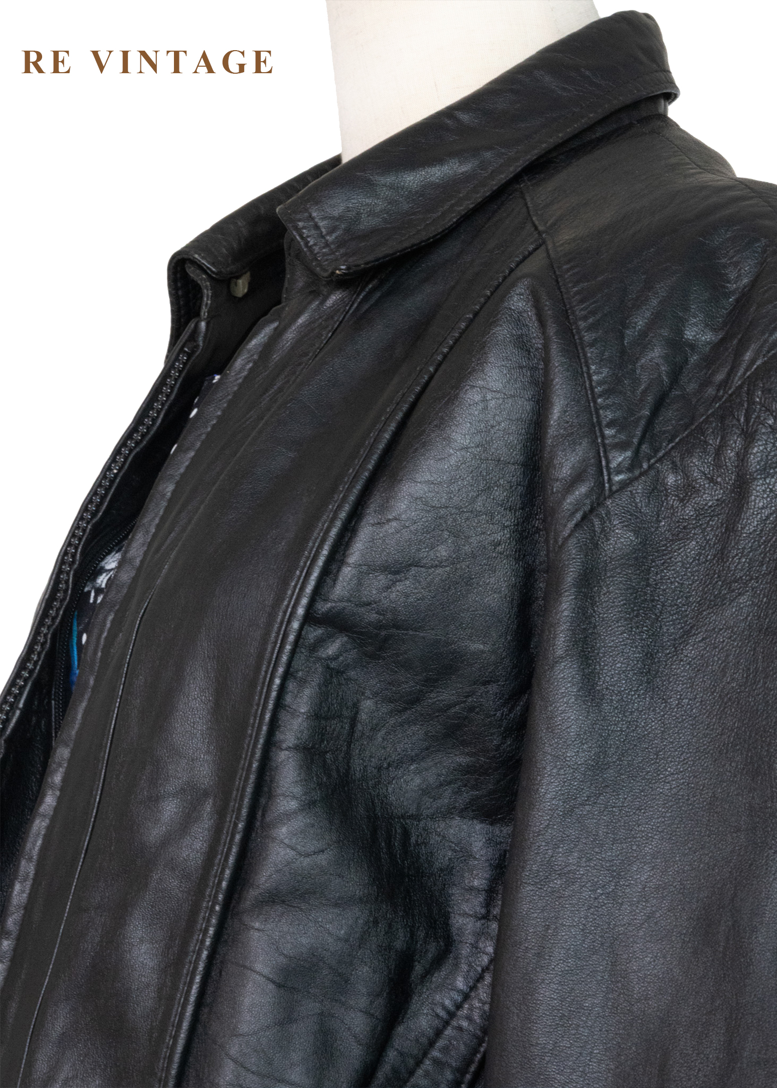 質感單品 -帥氣魔女黑皮革外套11