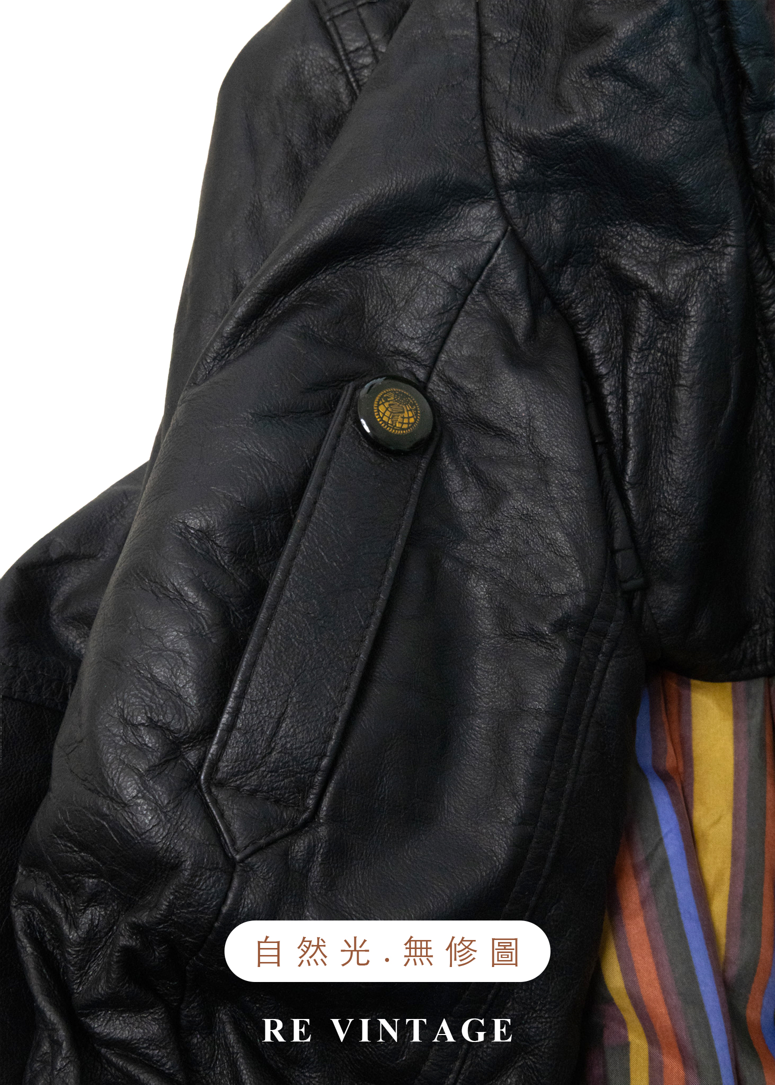 質感單品 - 牛皮夜行者皮革外套22