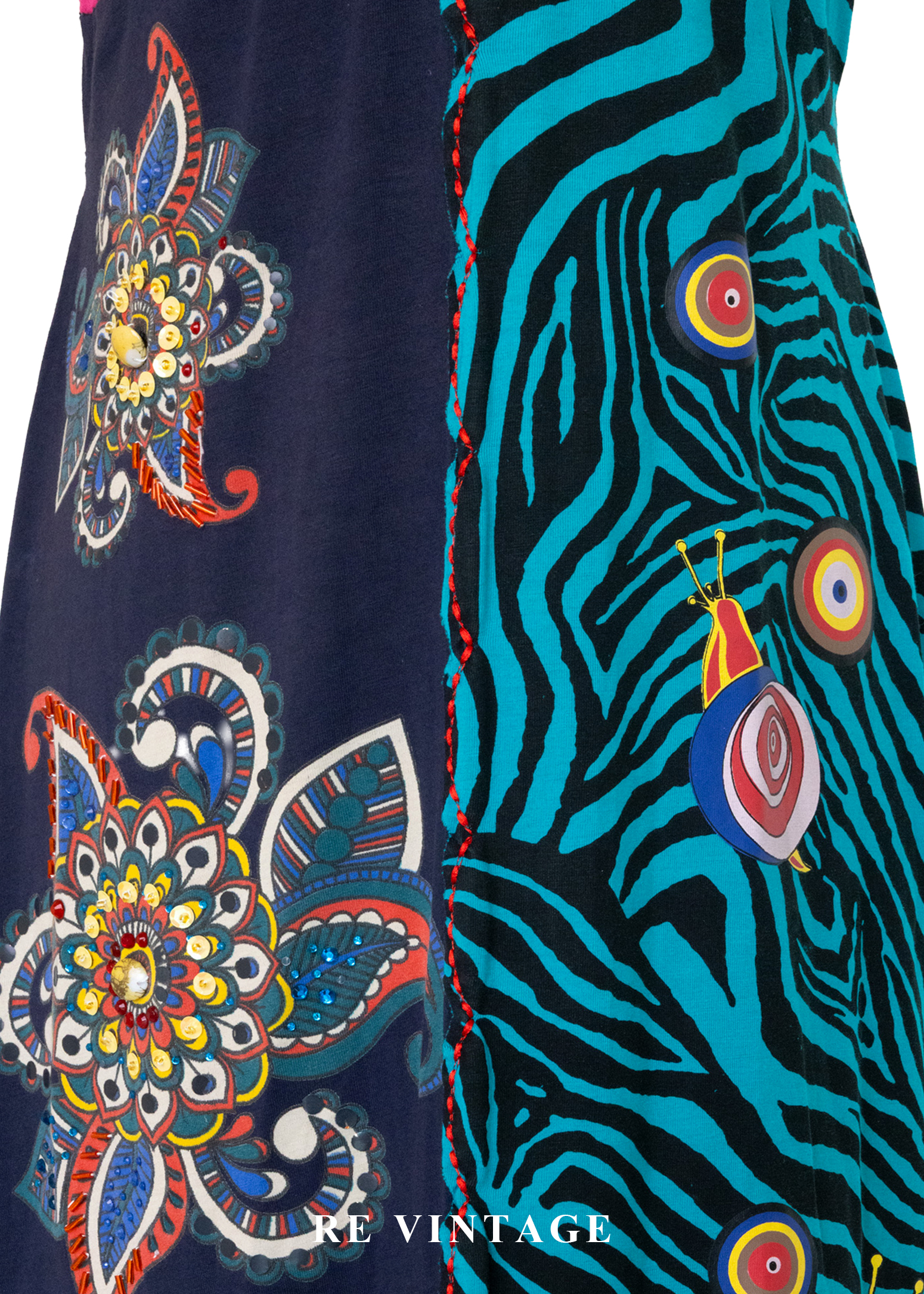 『歐洲寶貝』霓虹迴聲狂歡派對細肩帶洋裝4