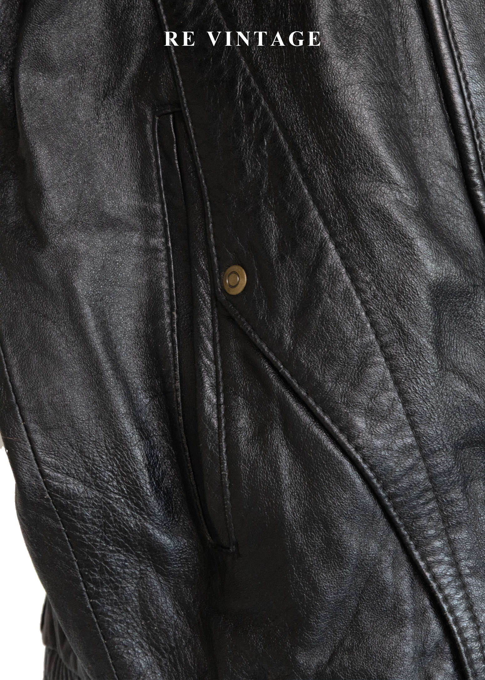 質感單品 -帥氣魔女黑皮革外套6