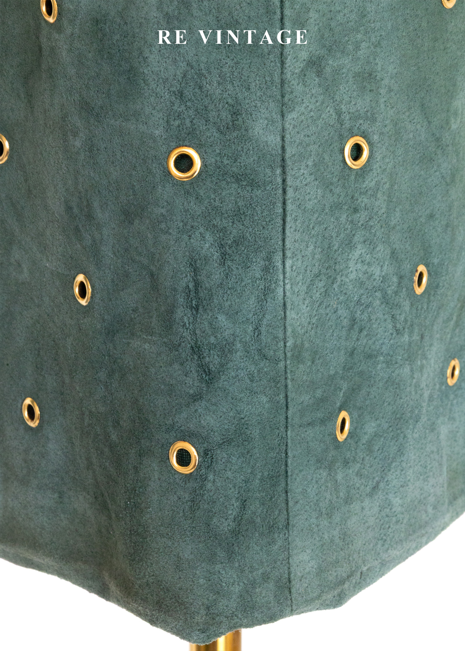 森林微光麂皮高腰美裙(28")7