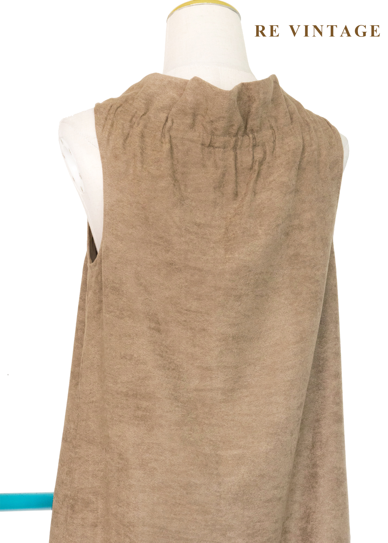 Sand Muse 抽繩花朵領口法式輕鬆洋裝13