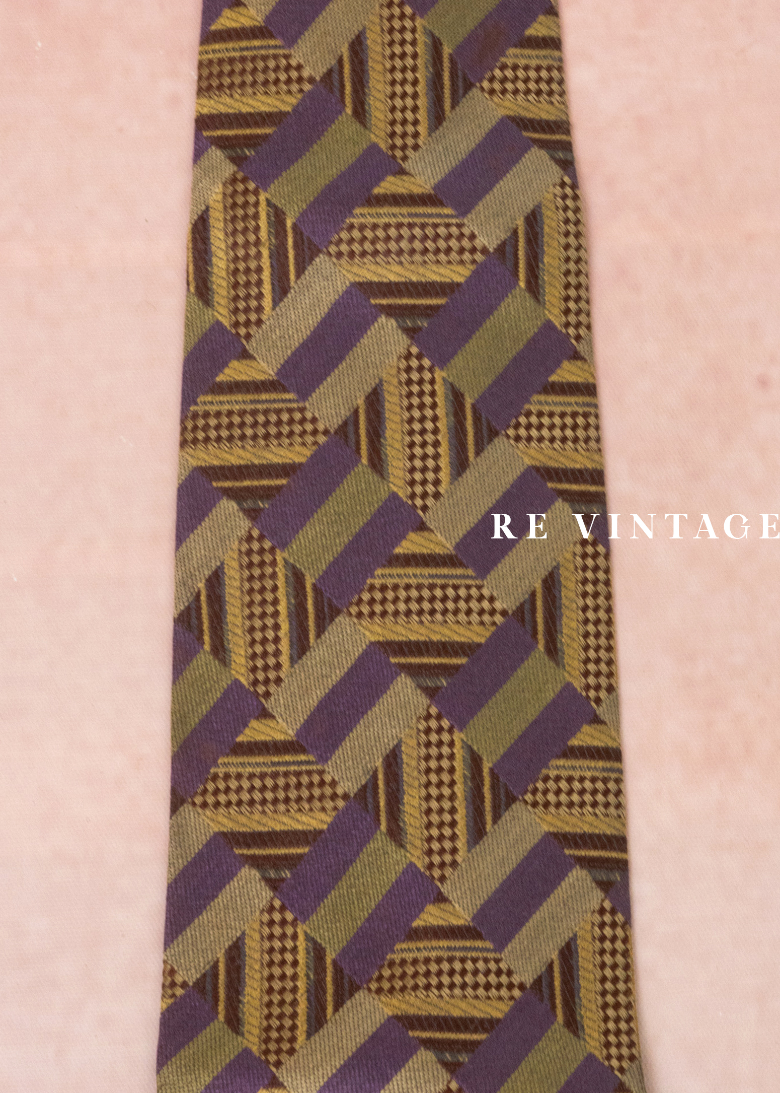 爵士節奏編織謎語領帶5