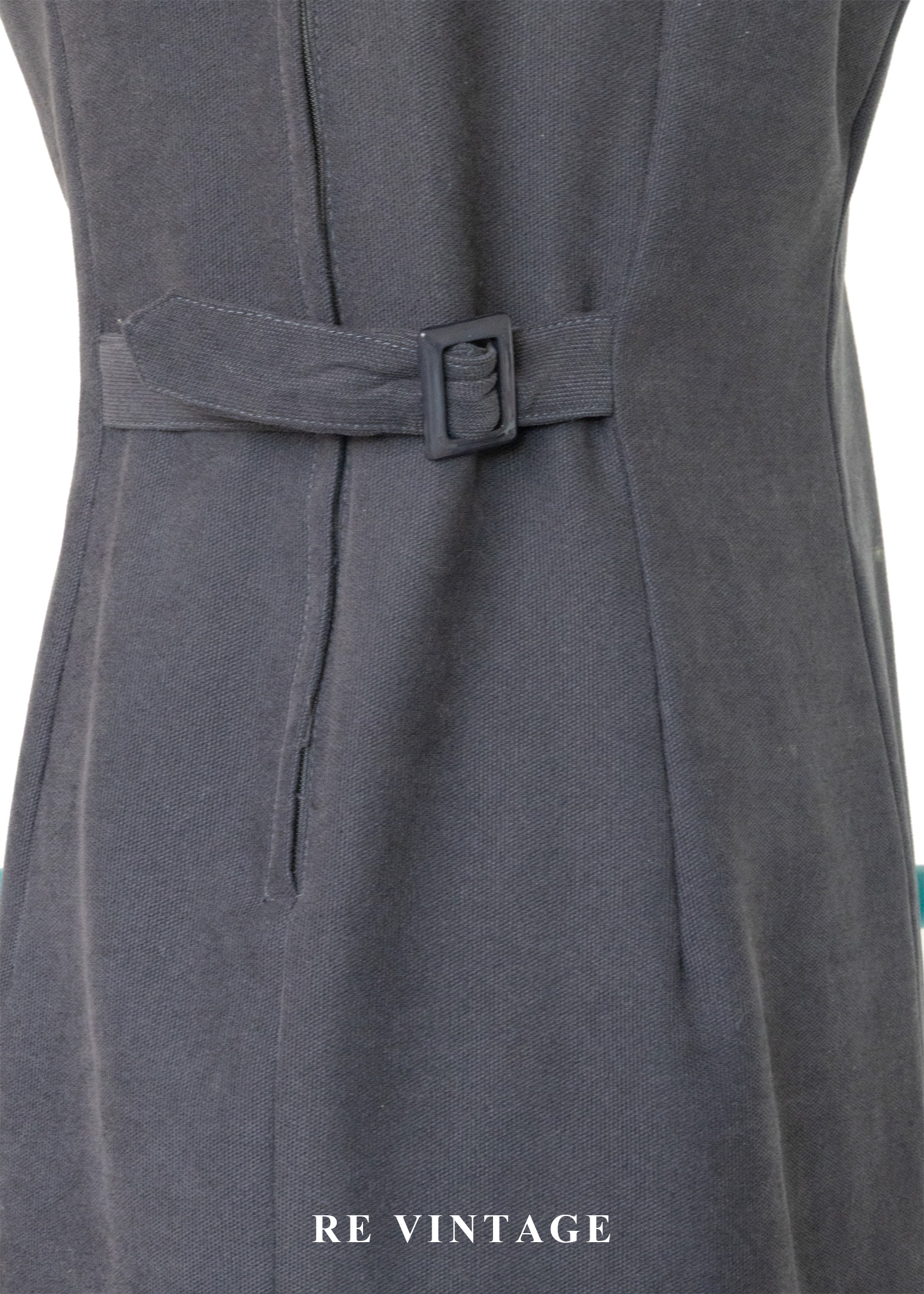 質感單品 - 詩意刺繡花卉深灰色秋冬洋裝11