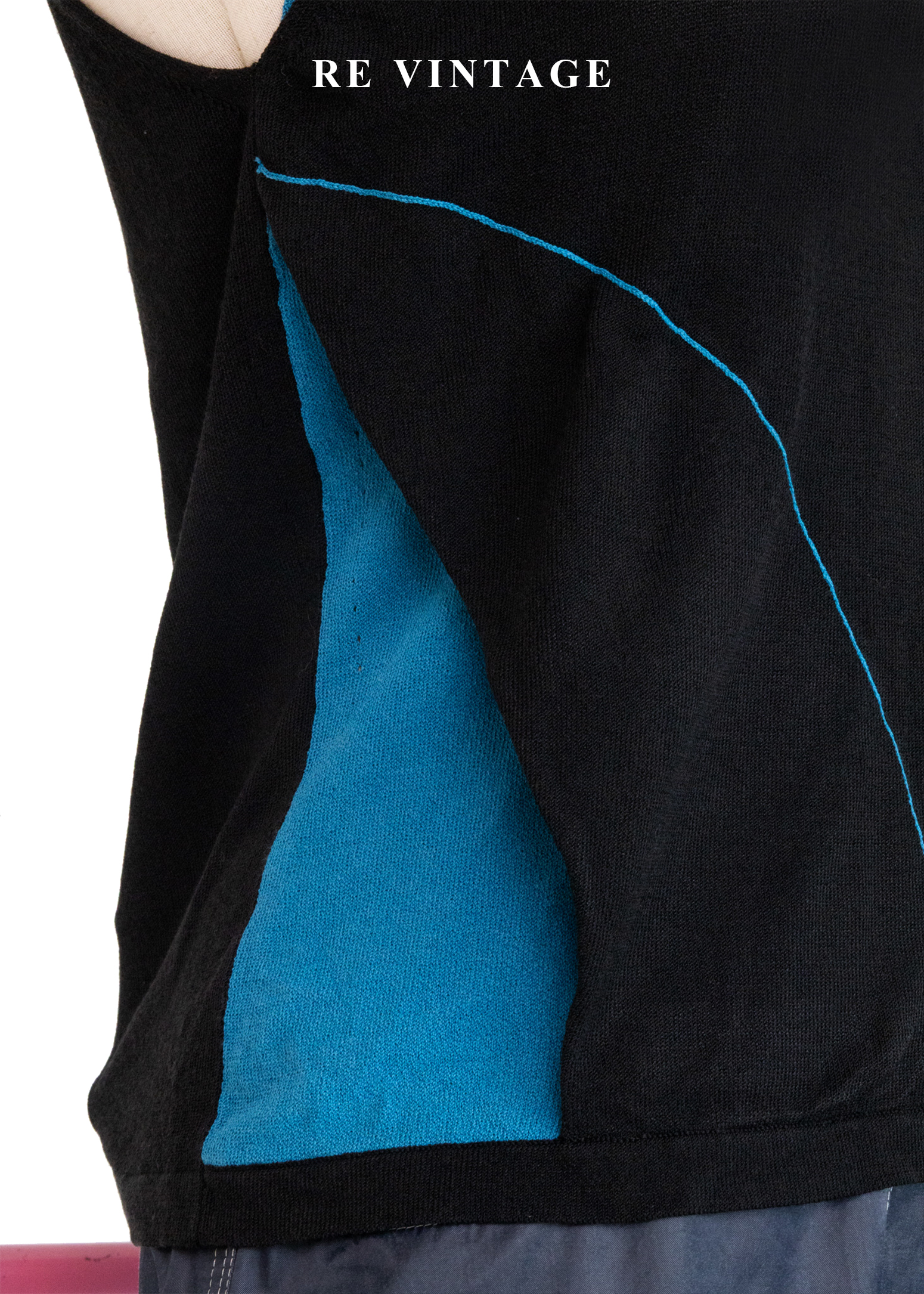 酷女孩特別剪裁針織背心5