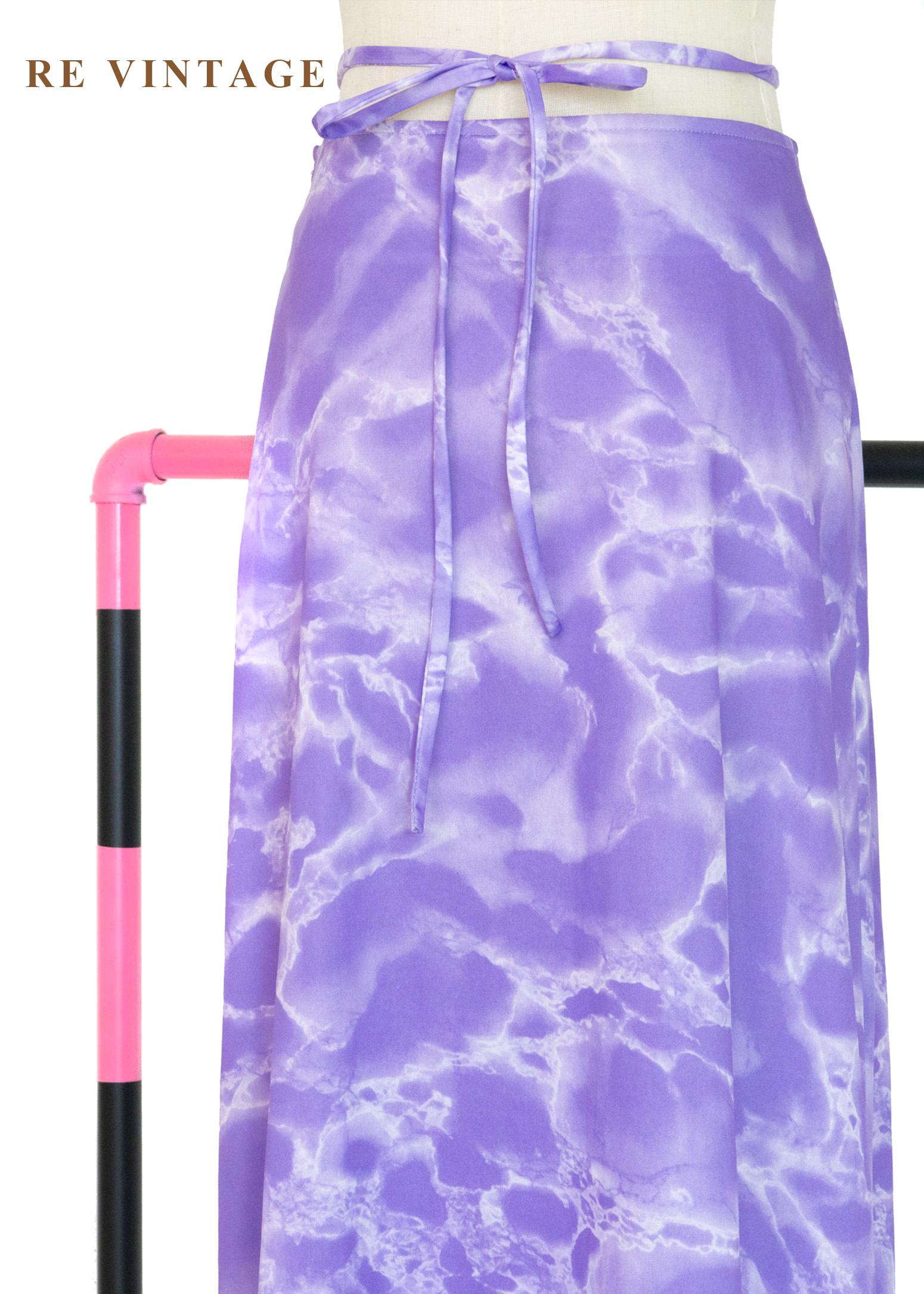 紫光漣漪如夢似幻長裙 (25")8