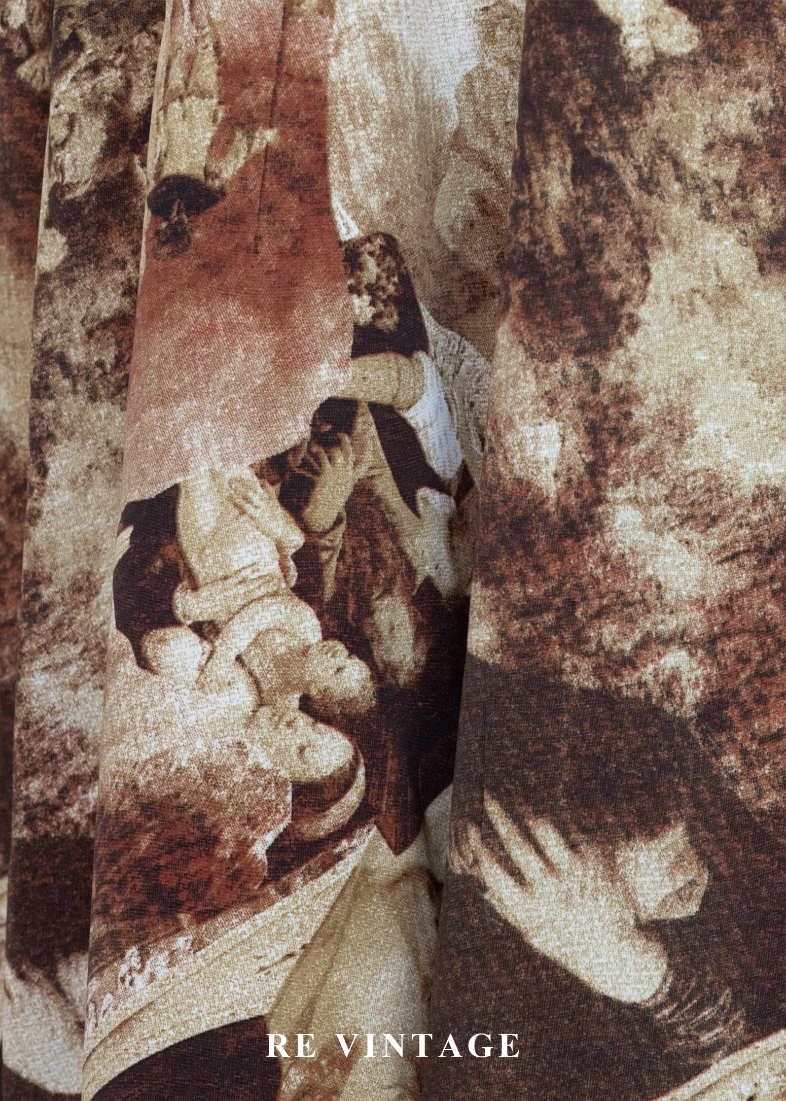 文藝復興拼貼褲裙(26-28")11