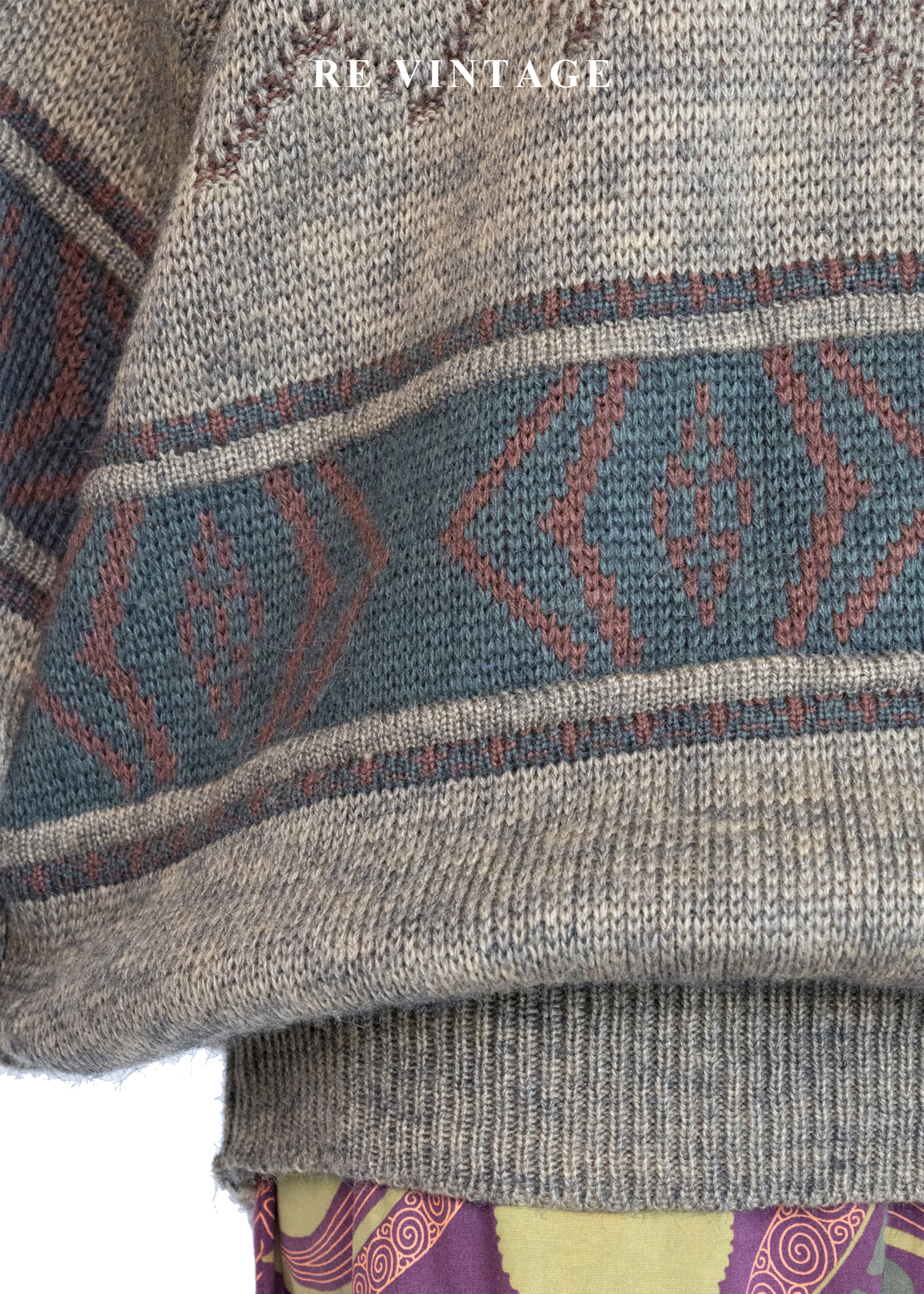 石林晨光幾何圖騰針織毛衣13