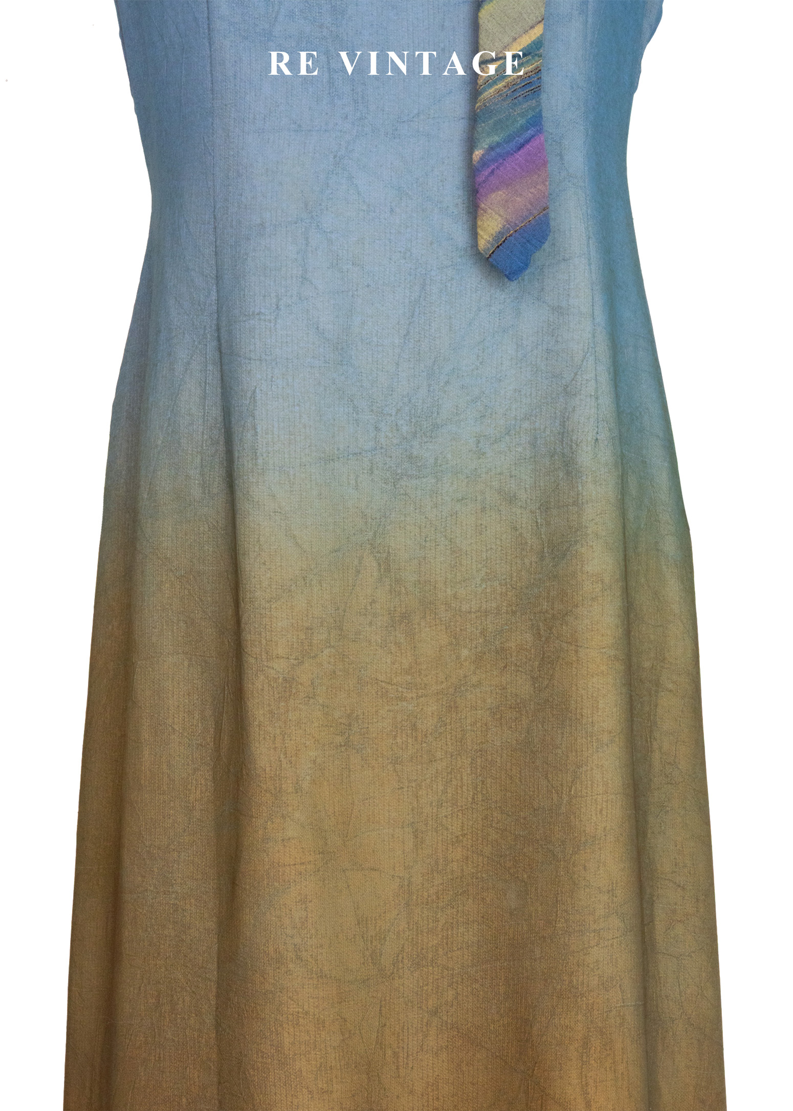 極光下的夕陽湖畔長洋裝6