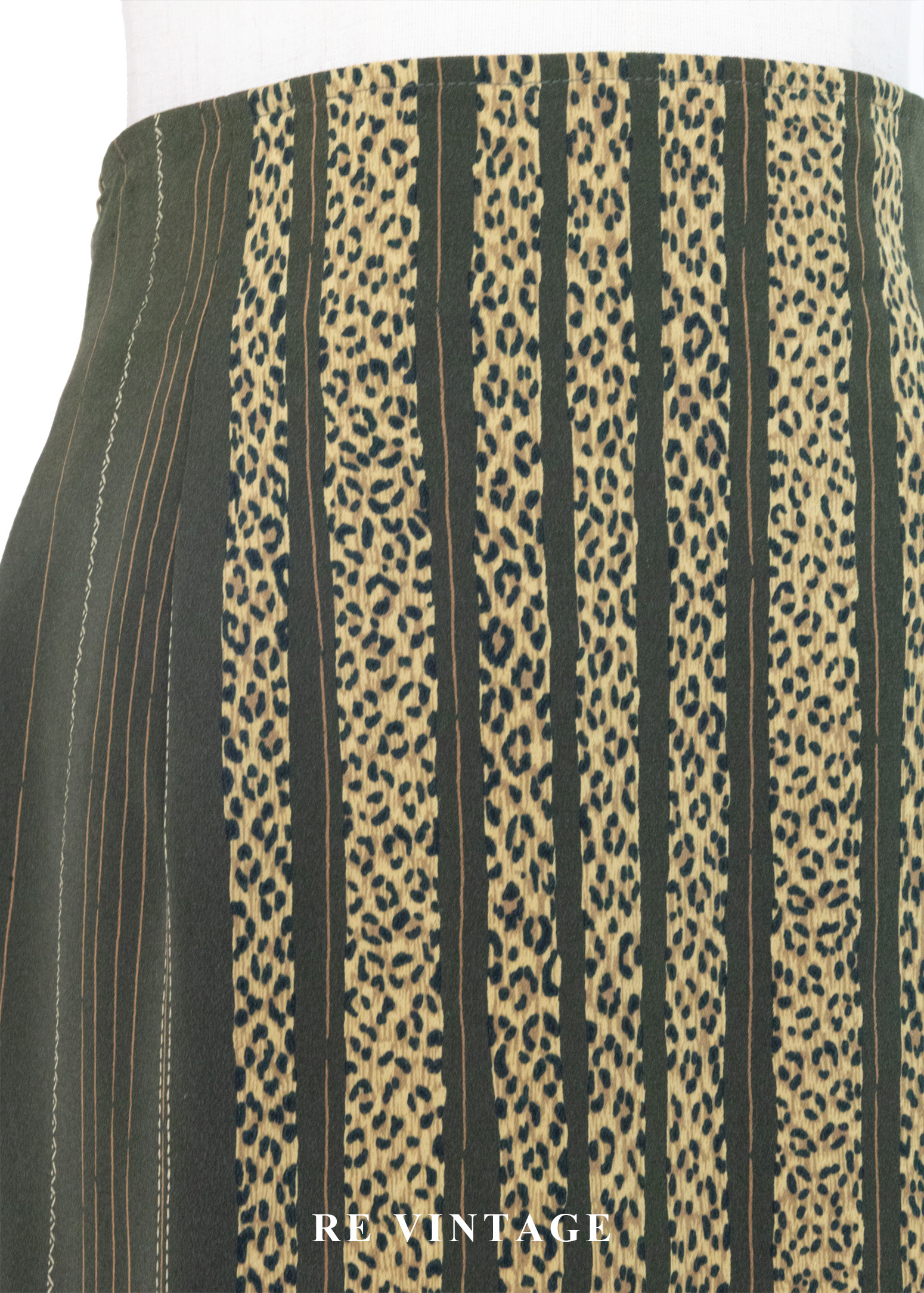 森林裡的神祕小豹長裙(30")5