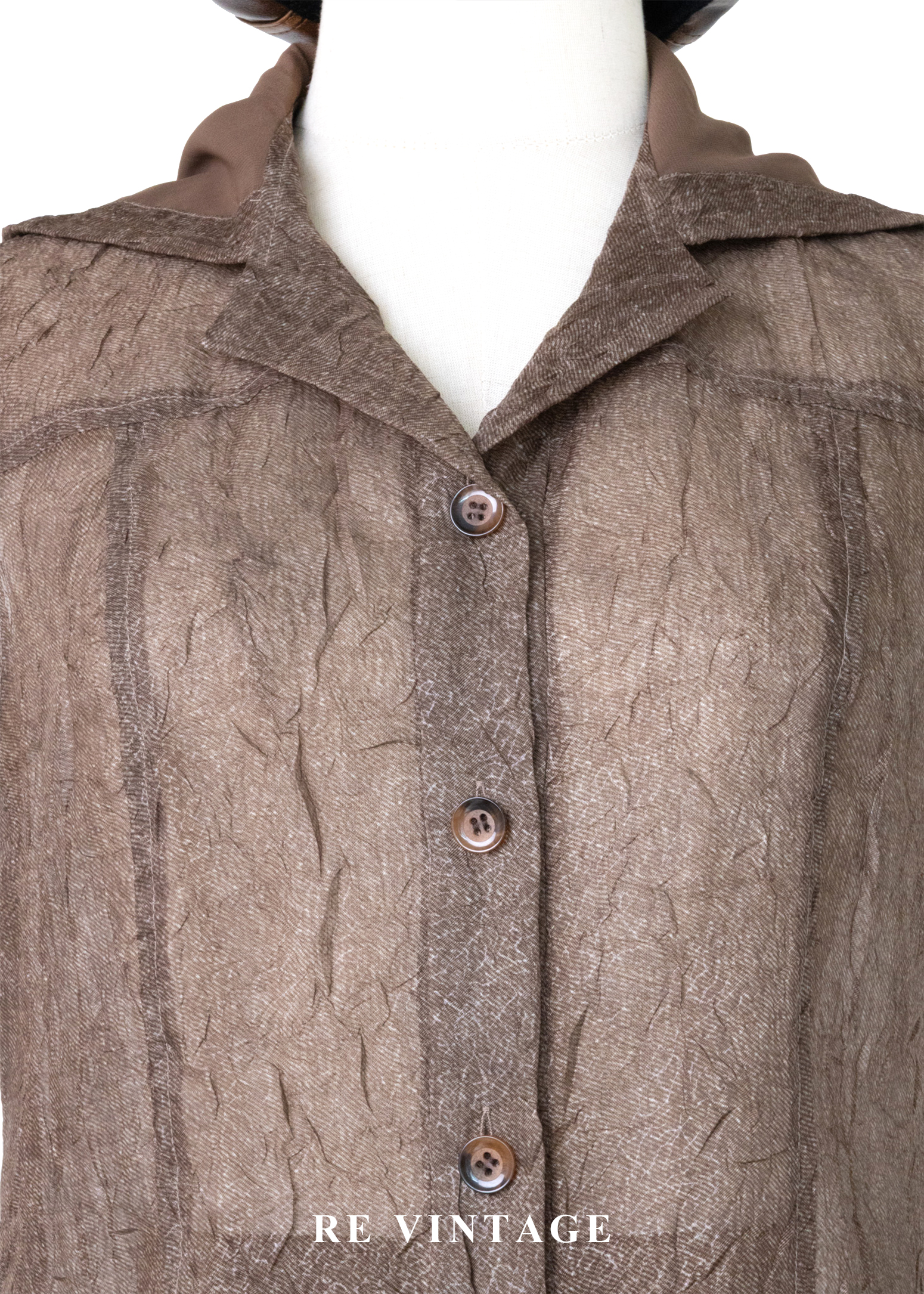 地質探險家壓褶連帽背心3