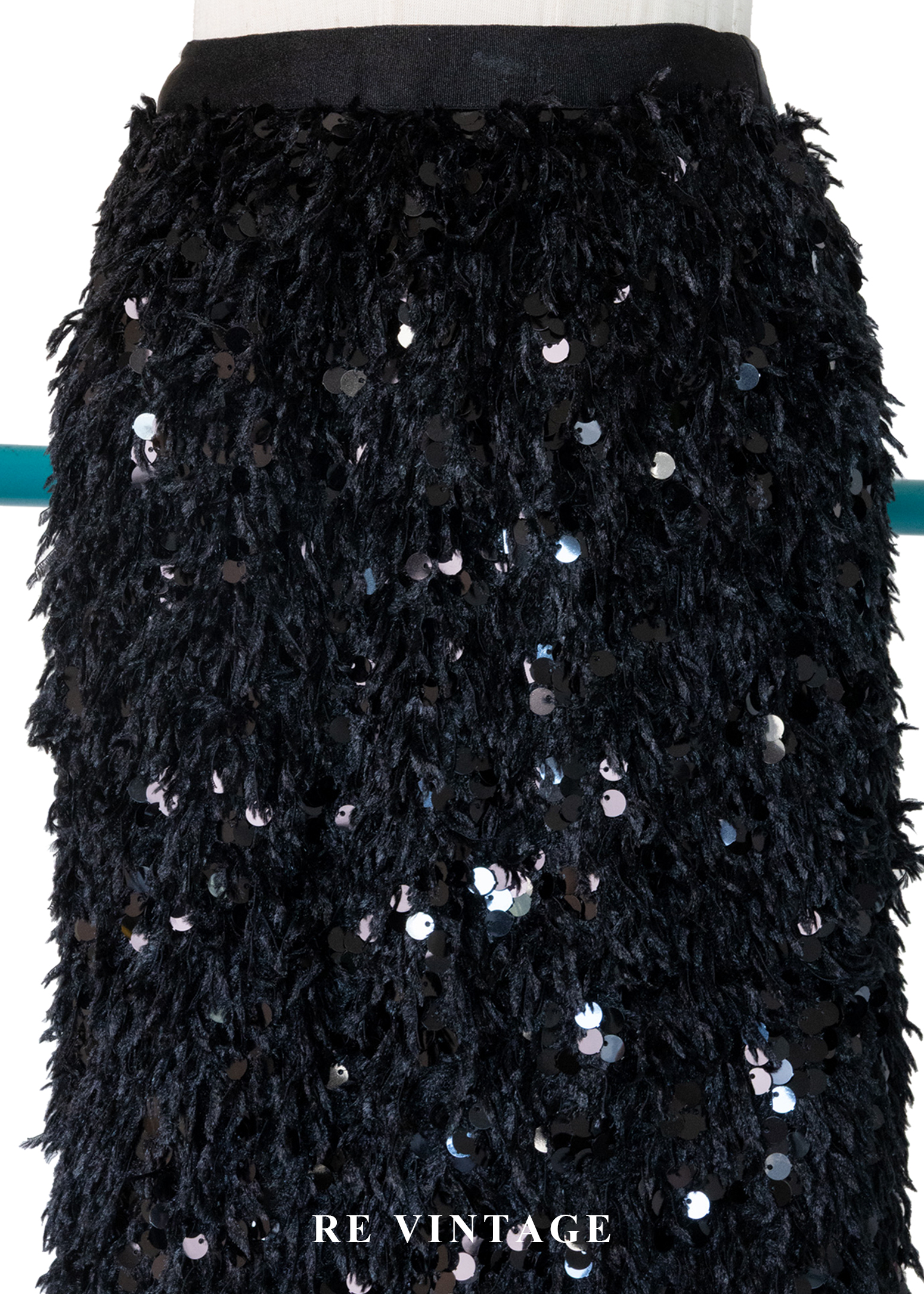 閃爍光點節奏毛毛長裙(21-30")3