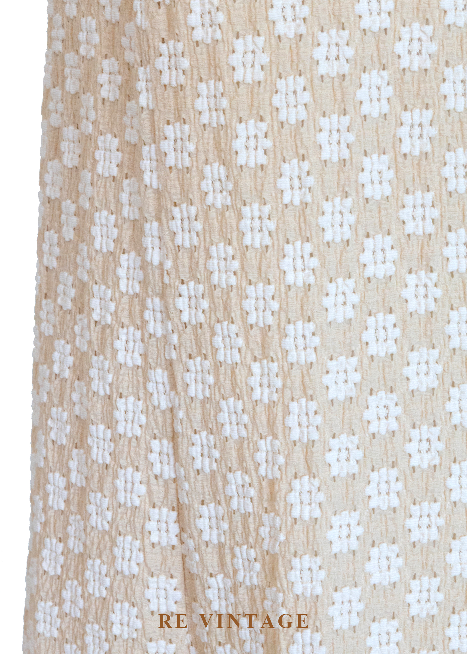 Butter Flower 奶油小白花長裙(25-30")10