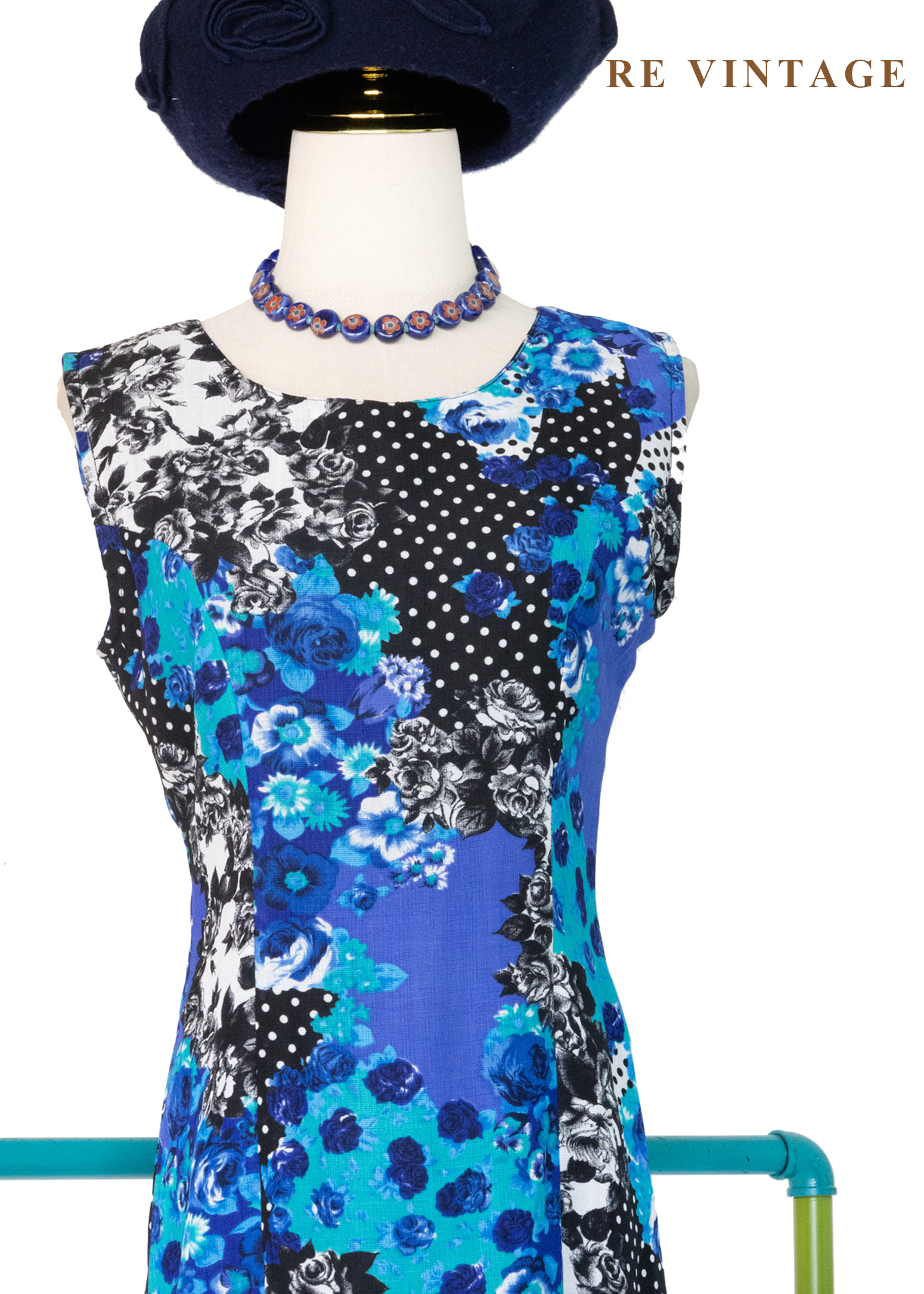 Ocean Bouquet 藍色花海洋裝3