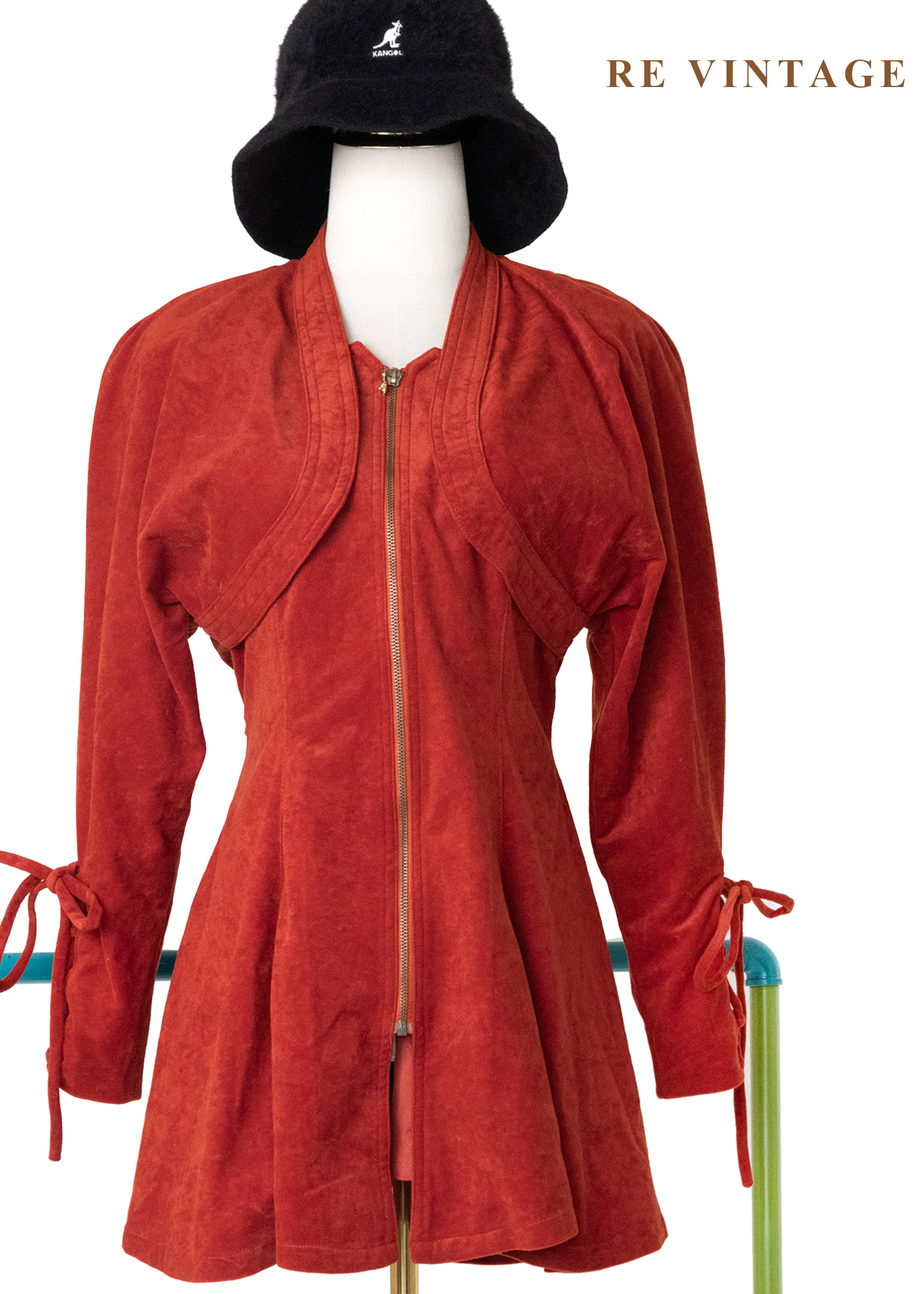 Red Velvet Arc 迷人腰線迷你洋裝