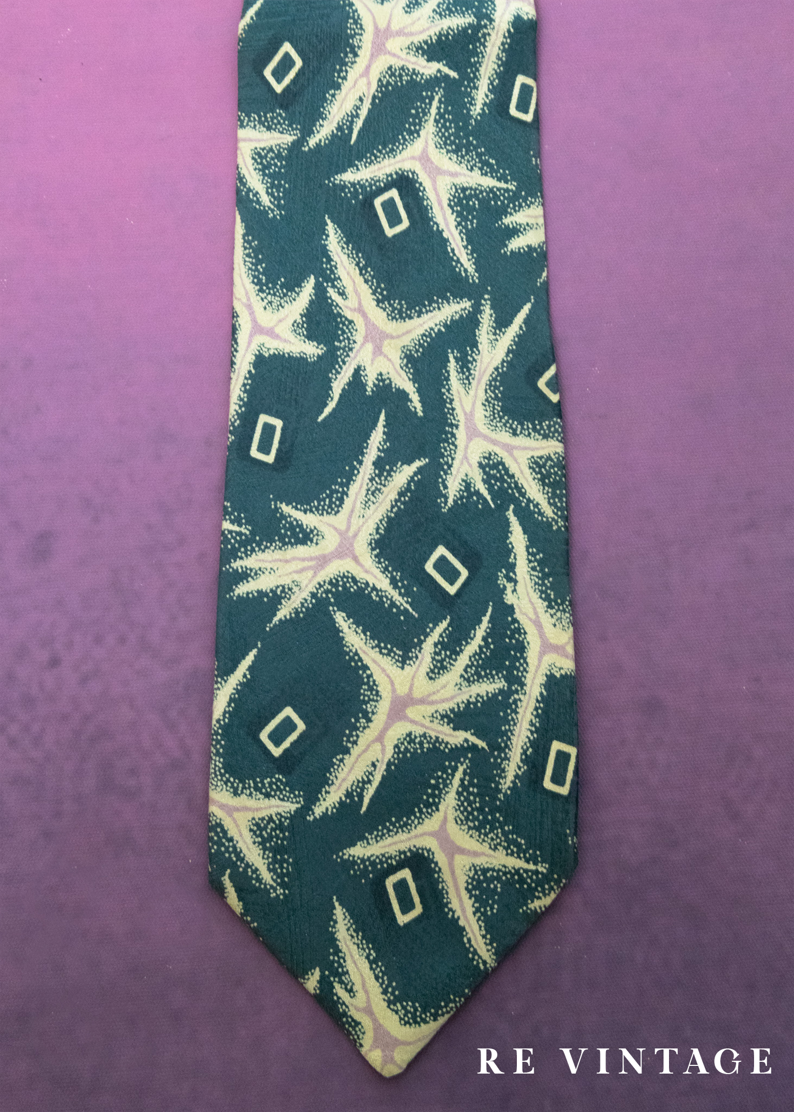 迷幻海星抽象圖騰領帶4