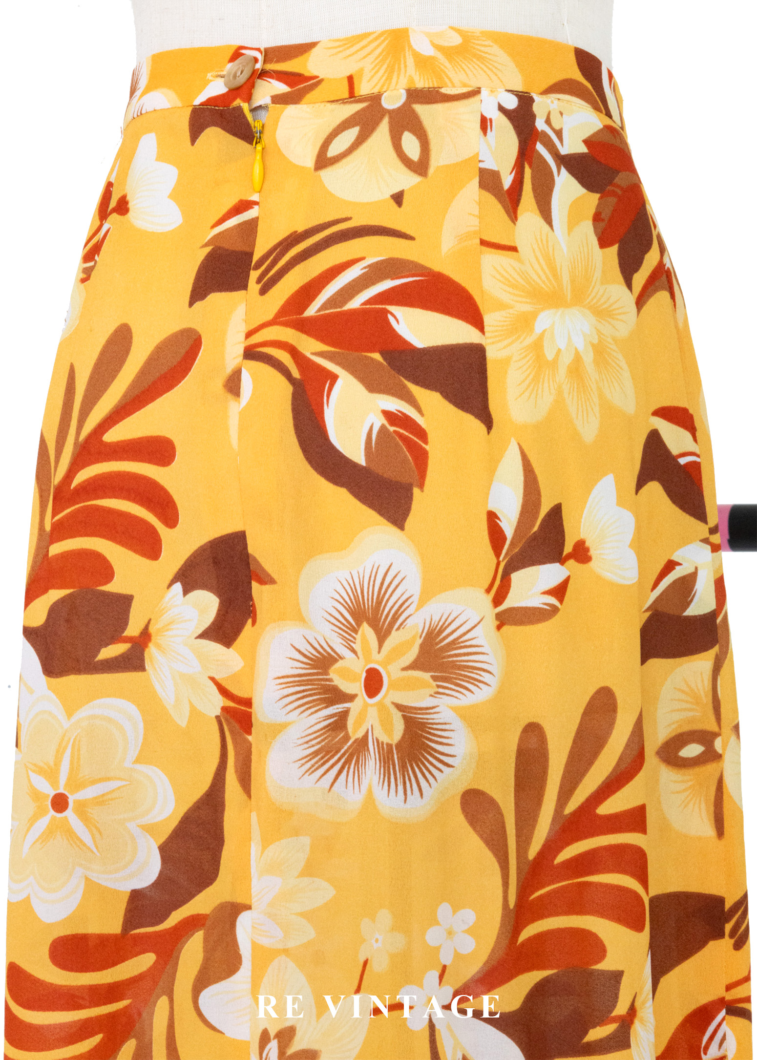 夏日度假感嬉皮花朵雪紡裙(25")9