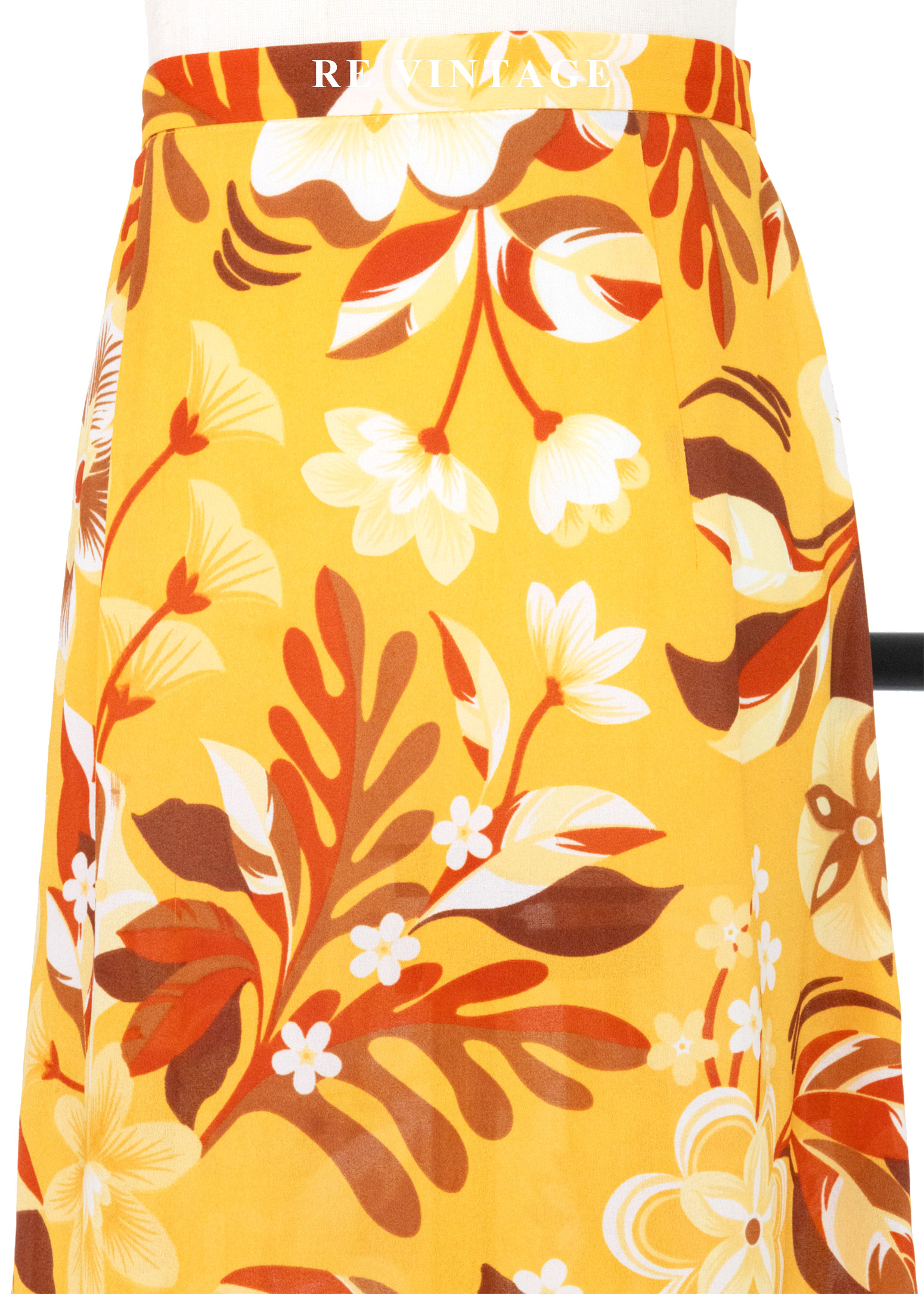 夏日度假感嬉皮花朵雪紡裙(25")3